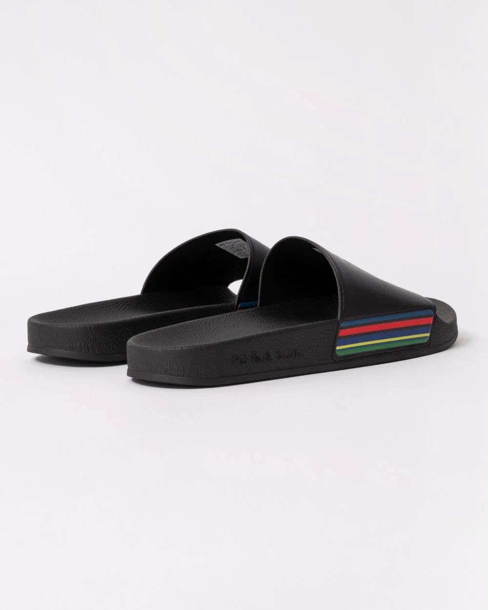 PS Paul Smith Zed Sports Stripe Mens Sandals - 79 Black - Image 3