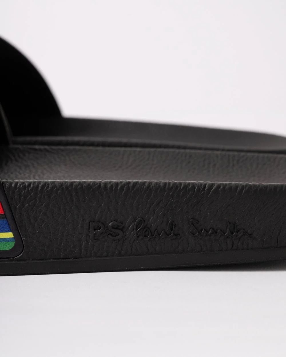 PS Paul Smith Zed Sports Stripe Mens Sandals - 79 Black - Image 5