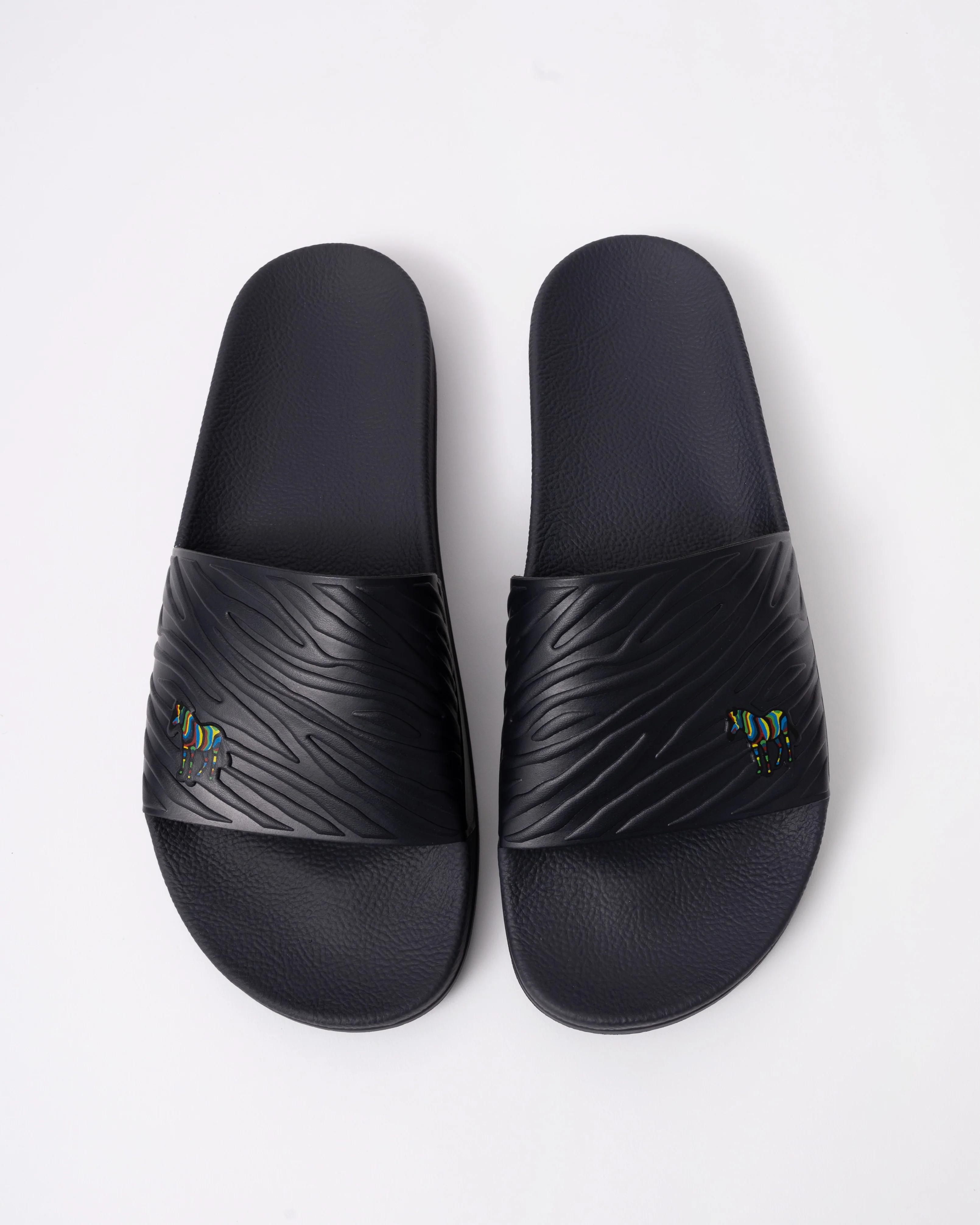 PS Paul Smith Zed Zebra Mens Slides - 49 Navy - Image 2