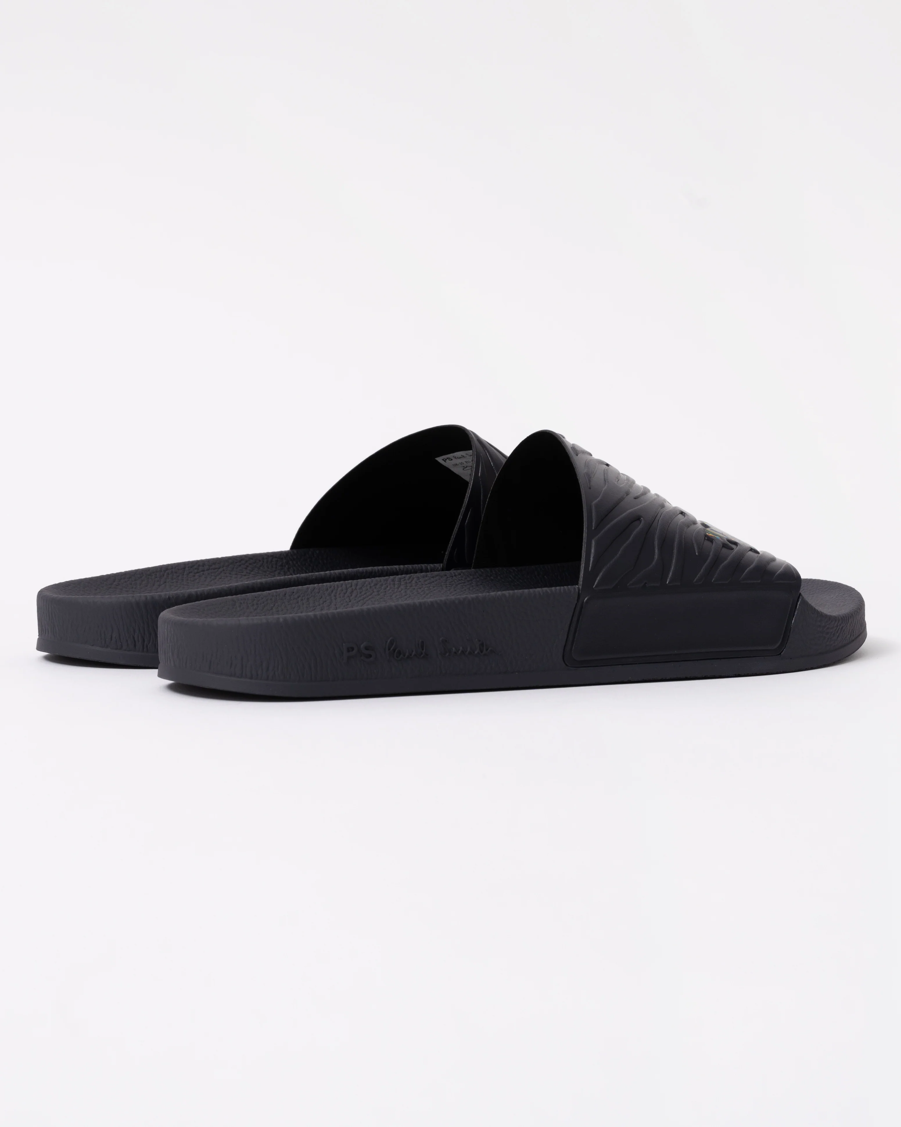 PS Paul Smith Zed Zebra Mens Slides - 49 Navy - Image 3