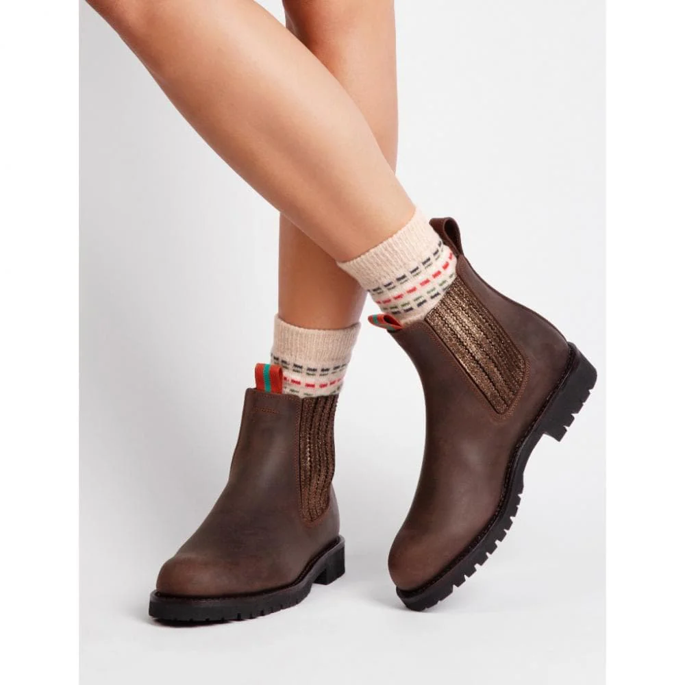 Penelope Chilvers Oscar Leather Womens Chelsea Boots - Image 2