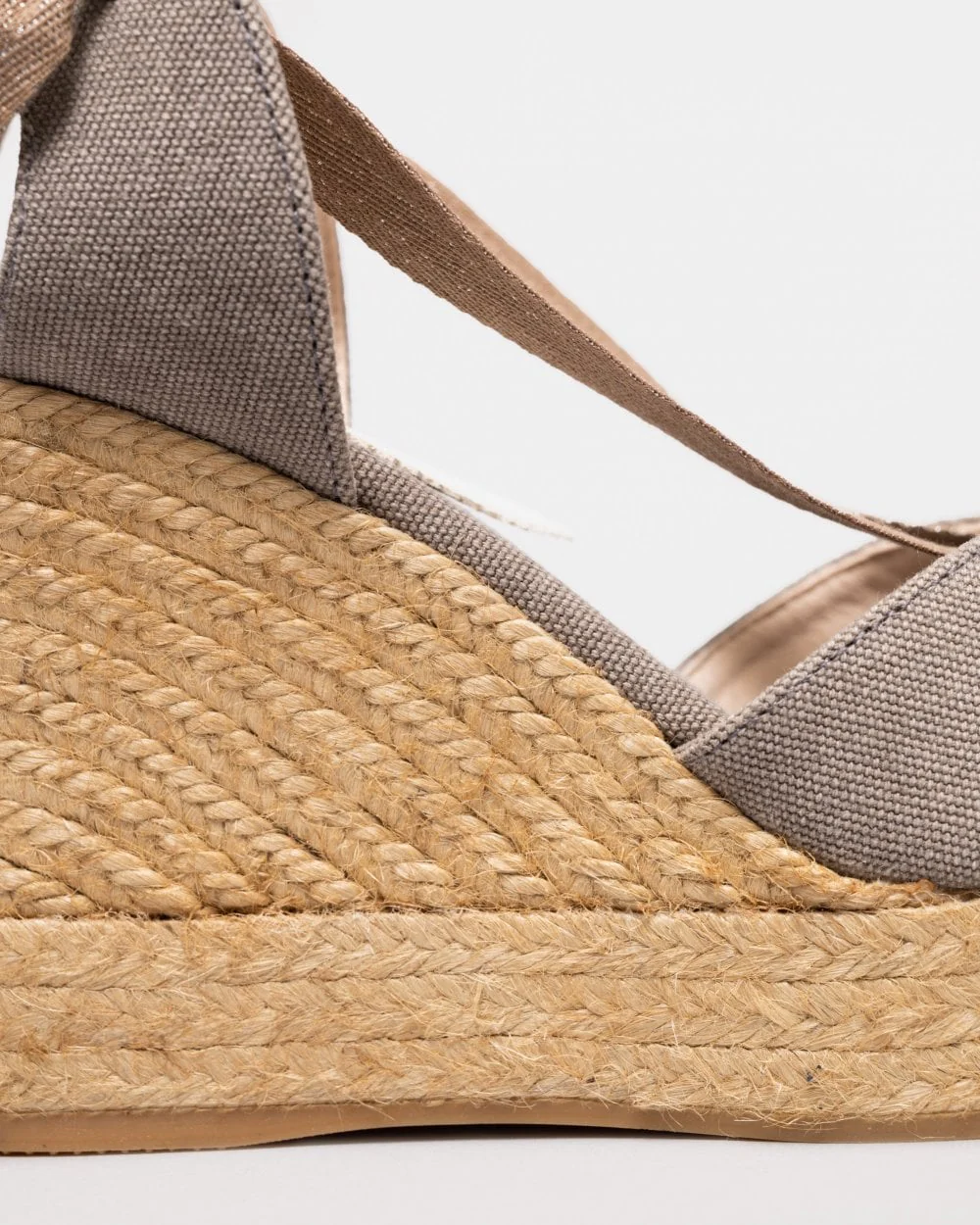 Penelope Chilvers Womens High Catalina Atelier Linen Espadrille - Image 5