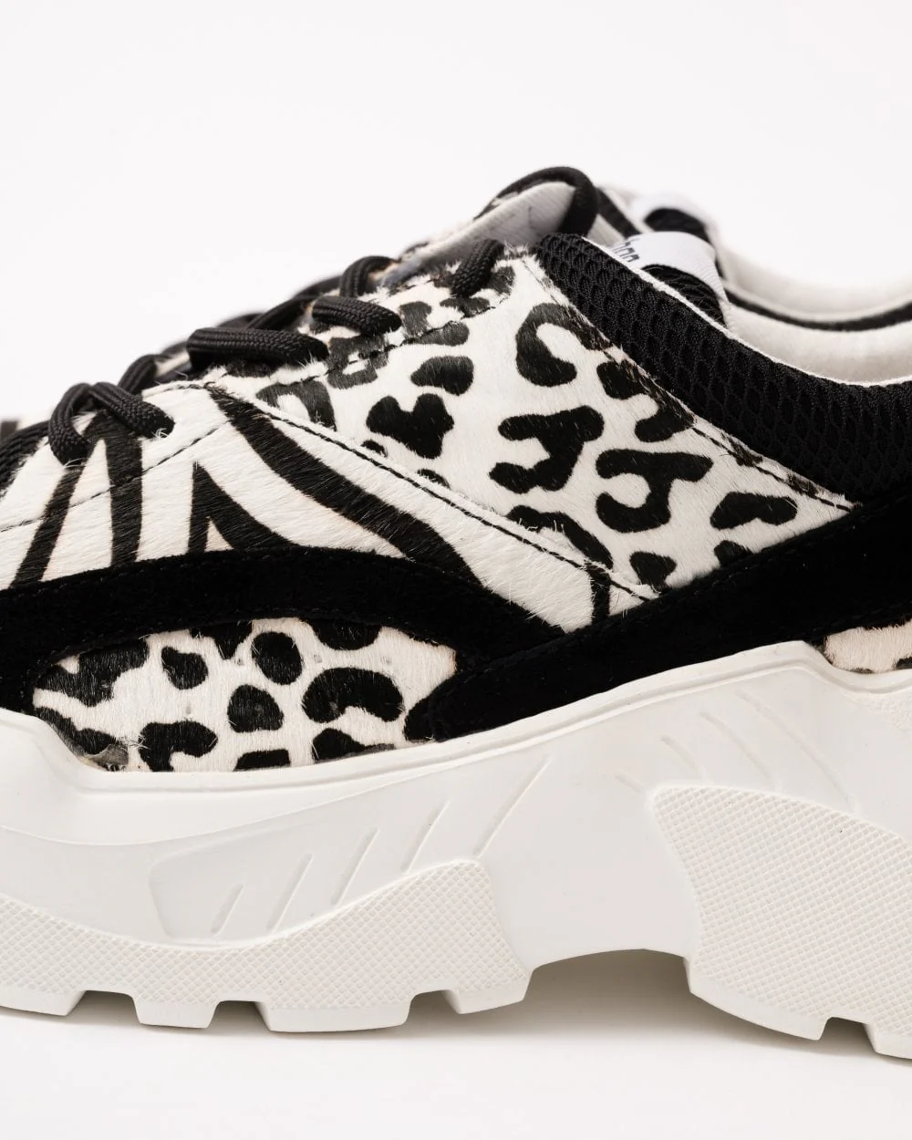 Philip Hog Amanda Womens Trainers - White/Black - Image 4