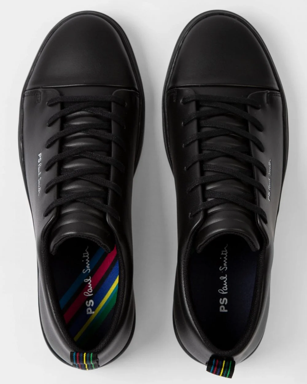 PS Paul Smith Lee Mens Tonal Leather Trainers - Image 3
