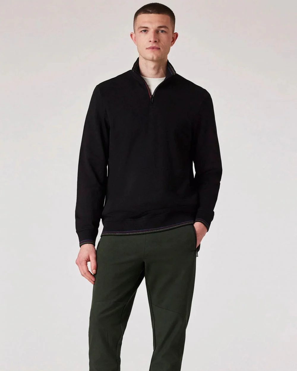 PS Paul Smith Mens 1/2 Zip Sweatshirt - Image 2