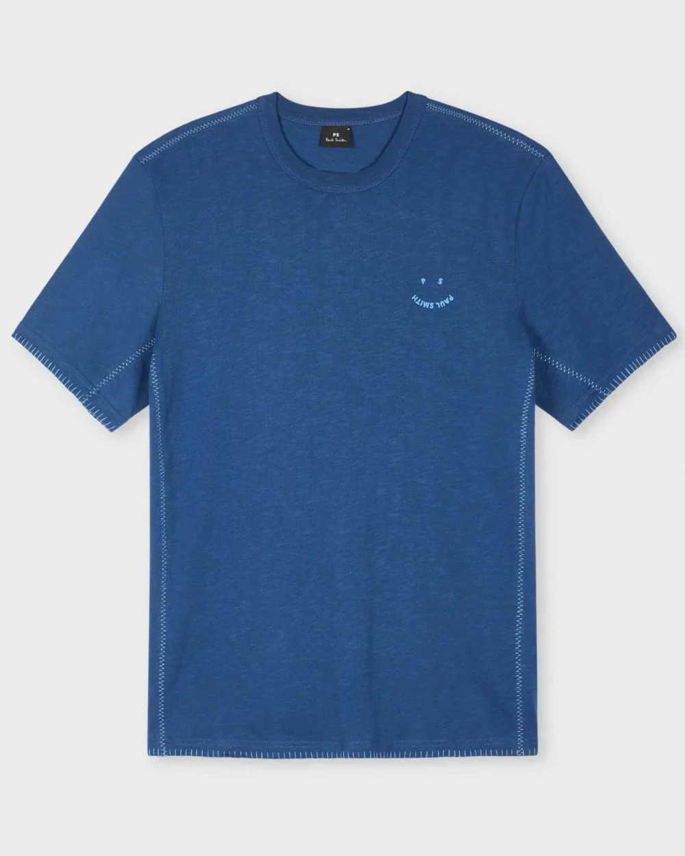 PS Paul Smith Mens Casual Fit Short Sleeve Happy T-Shirt - Image 5