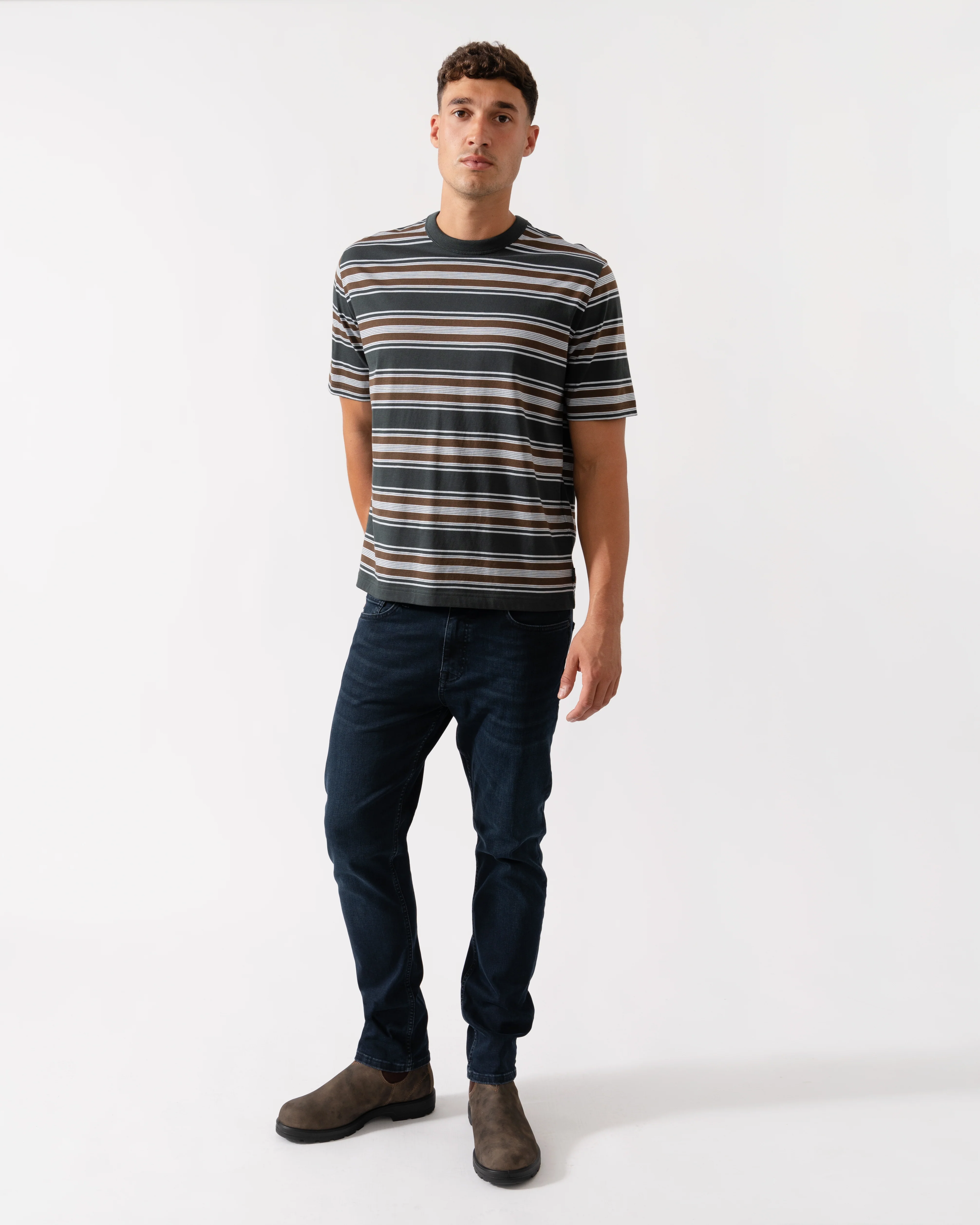 PS Paul Smith Mens Casual Fit Short Sleeve T-Shirt - 38 Bottle Green - Image 2