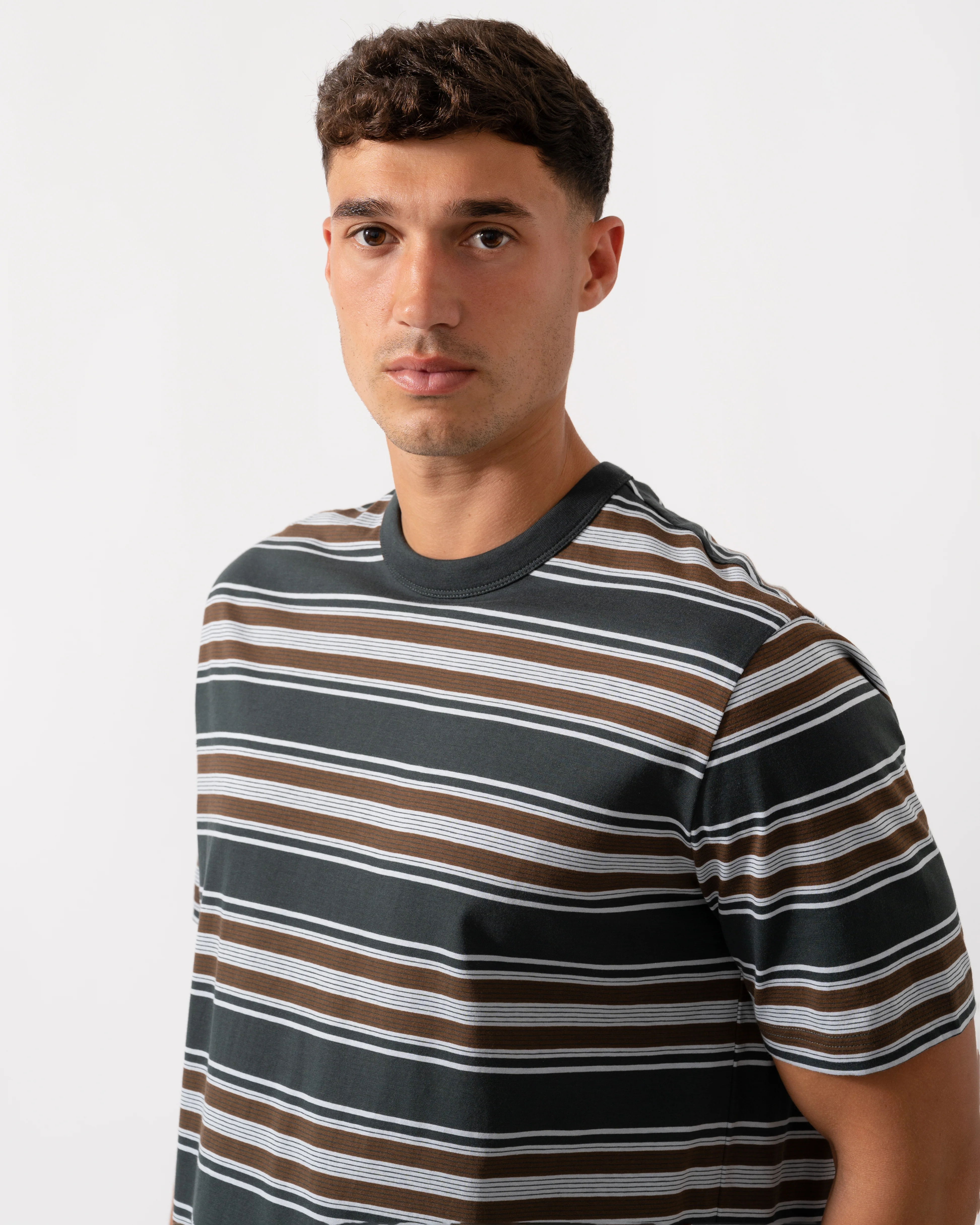 PS Paul Smith Mens Casual Fit Short Sleeve T-Shirt - 38 Bottle Green - Image 3