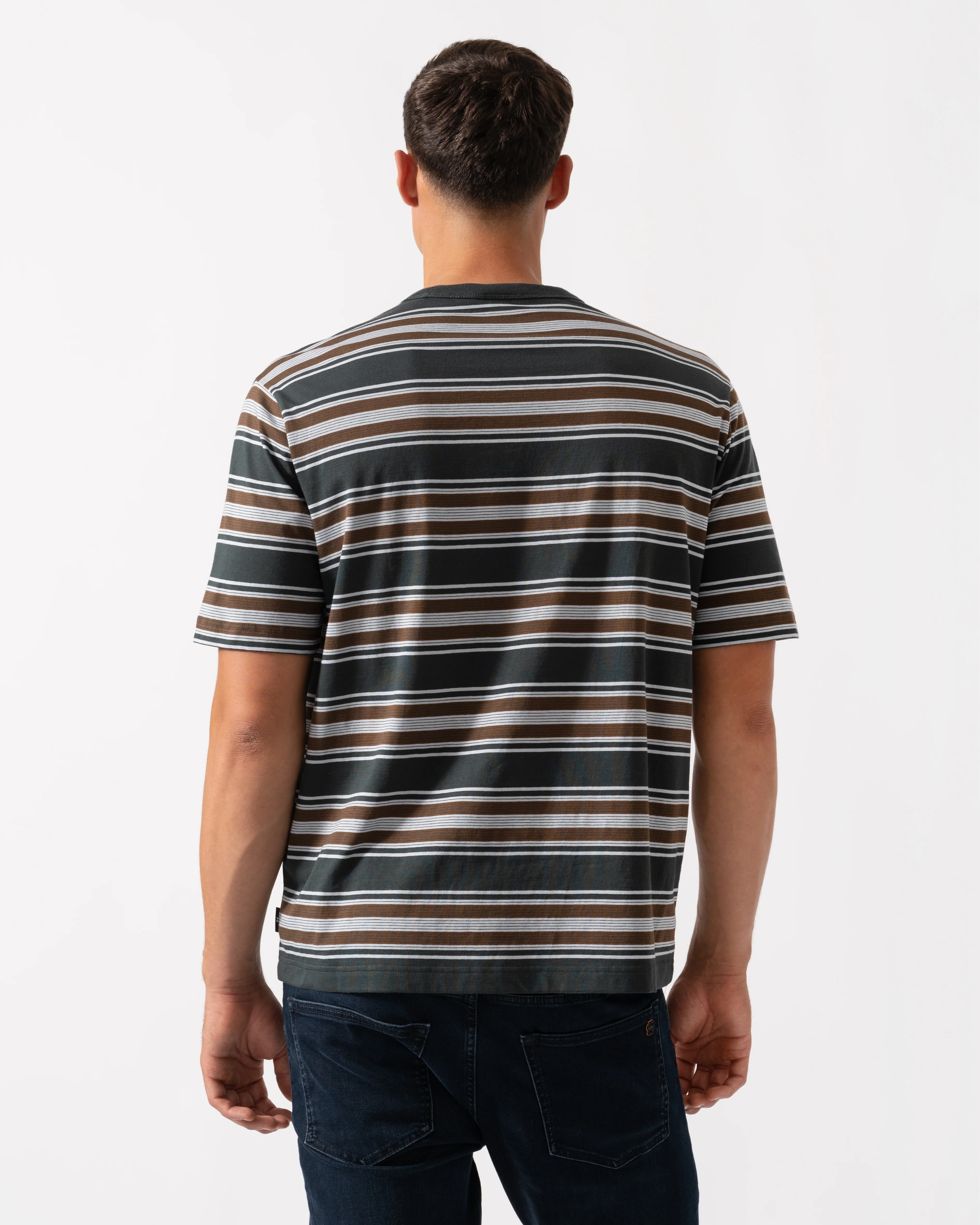 PS Paul Smith Mens Casual Fit Short Sleeve T-Shirt - 38 Bottle Green - Image 4