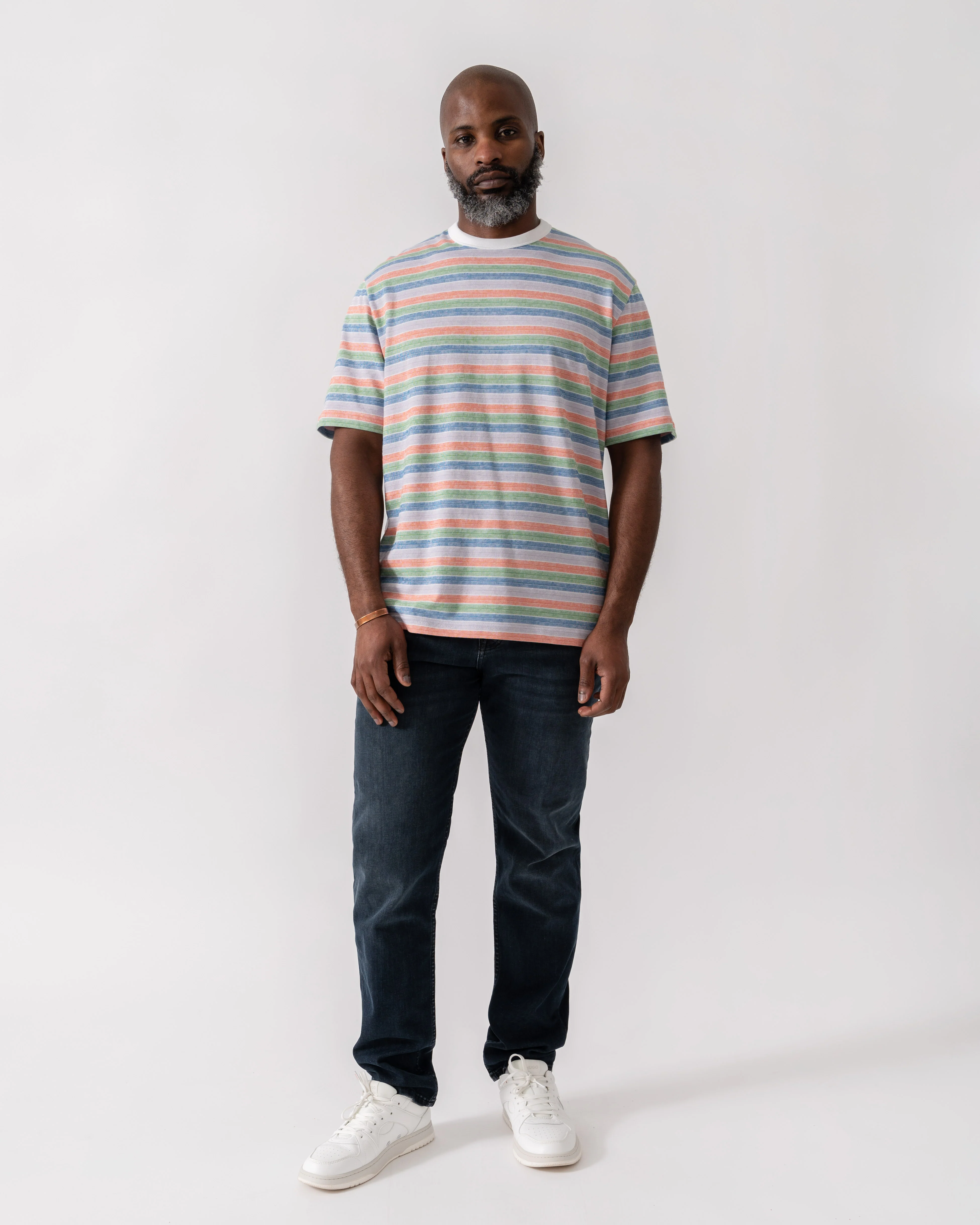 PS Paul Smith Mens Casual Fit Short Sleeve T-Shirt - 92A Multicolour - Image 3