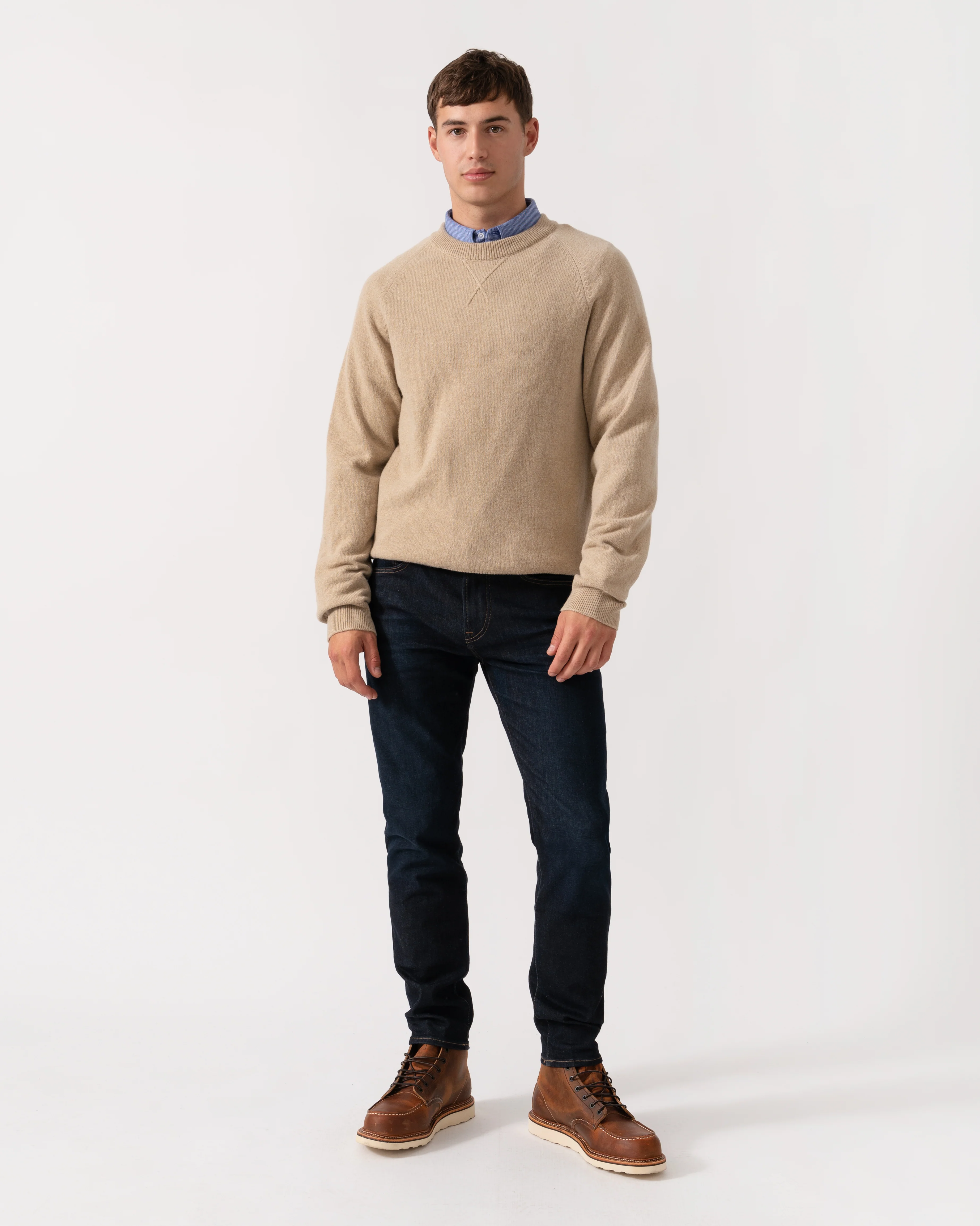 PS Paul Smith Mens Crew Neck Sweater - 07 Sand - Image 2