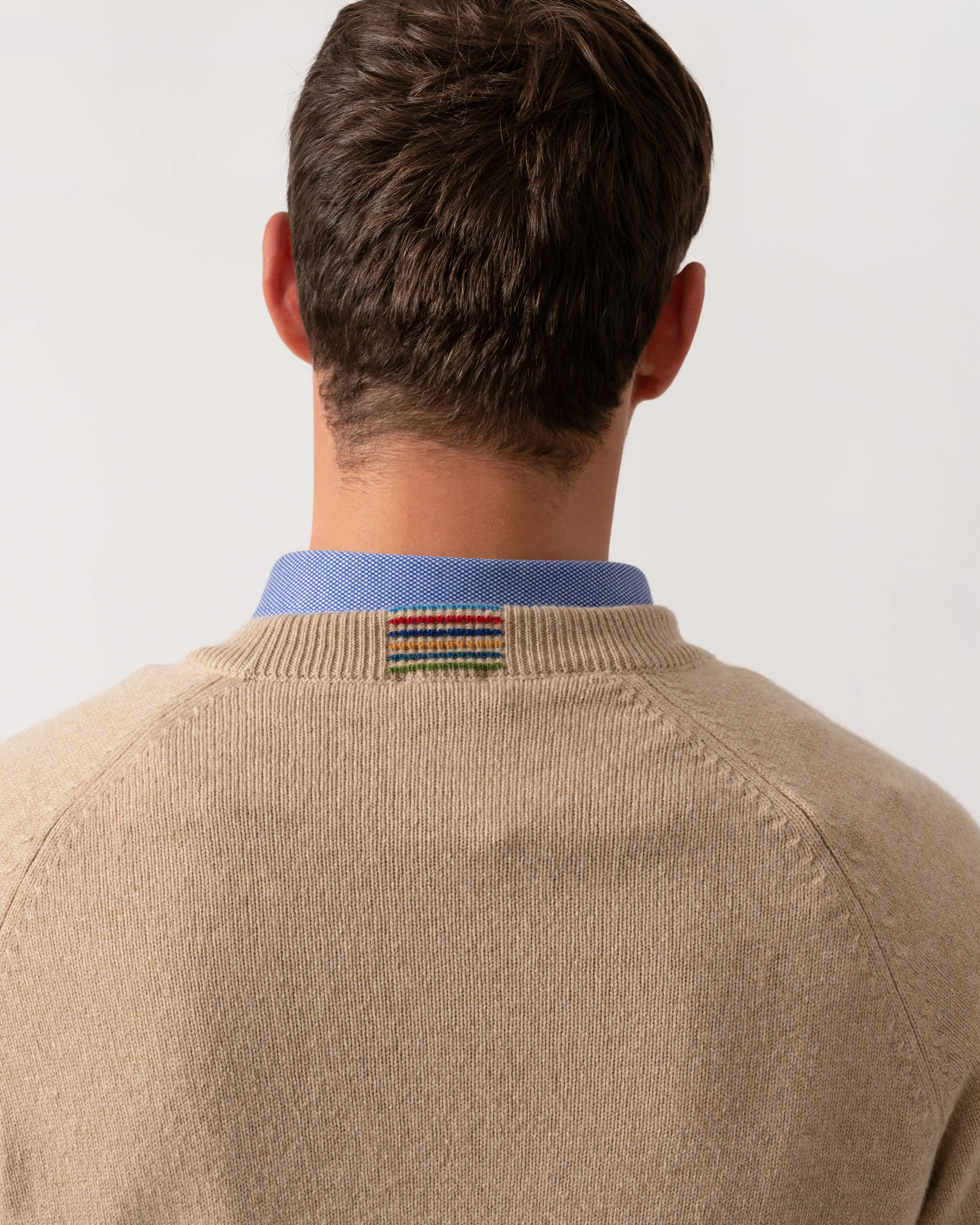 PS Paul Smith Mens Crew Neck Sweater - 07 Sand - Image 5