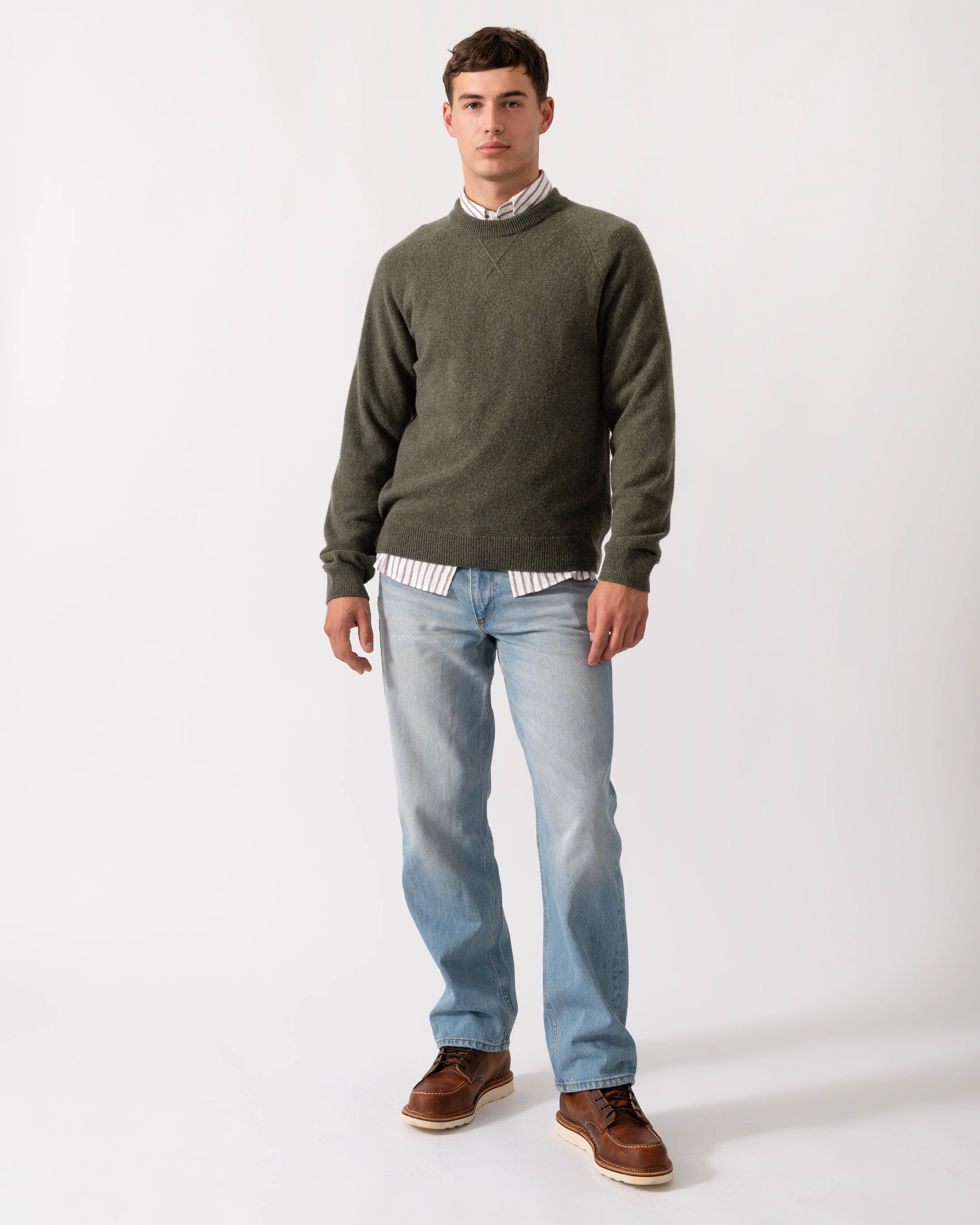 PS Paul Smith Mens Crew Neck Sweater - 39 Very Dark Green - Image 2
