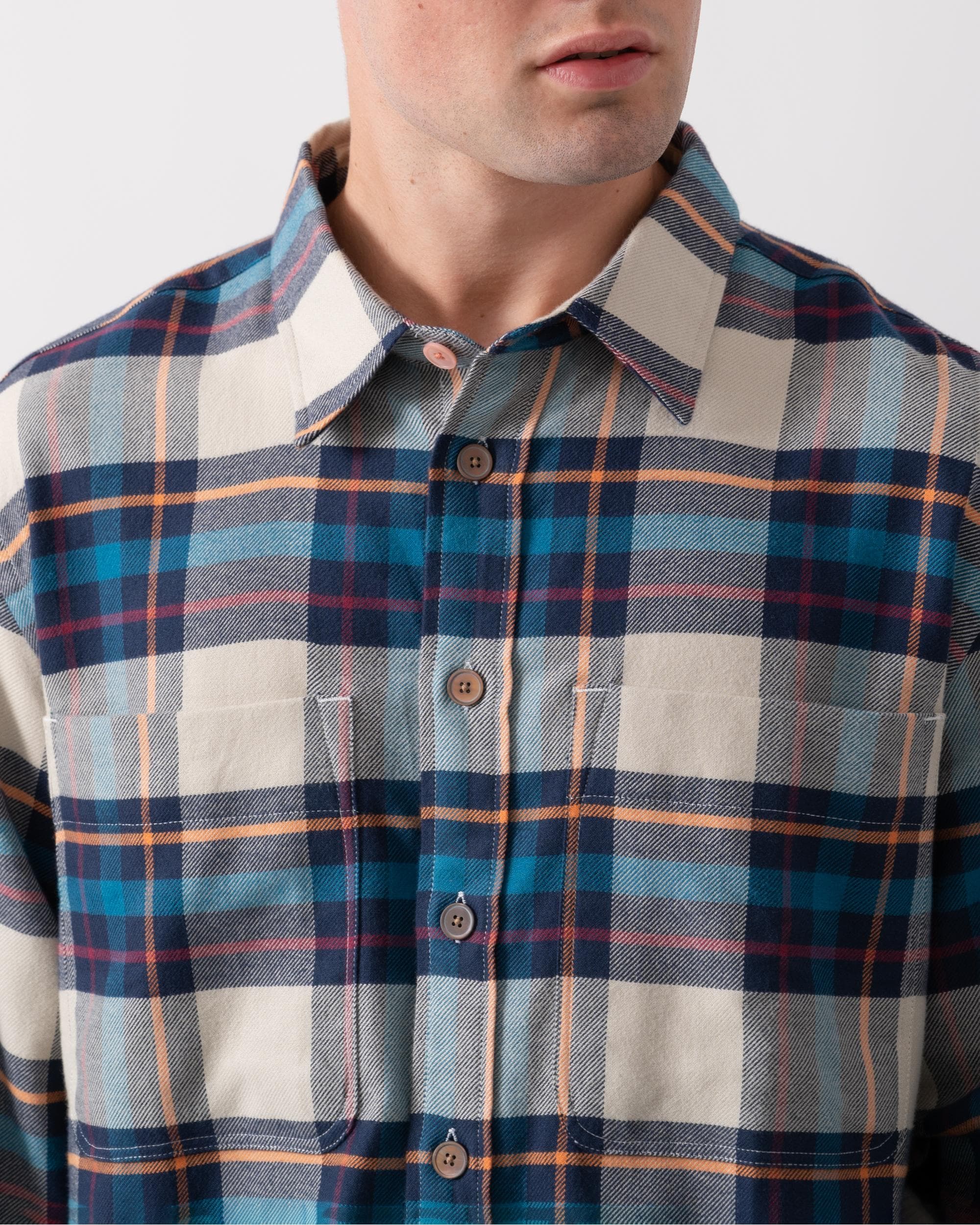 PS Paul Smith Mens Long Sleeve Casual Fit Check Shirt - Image 2