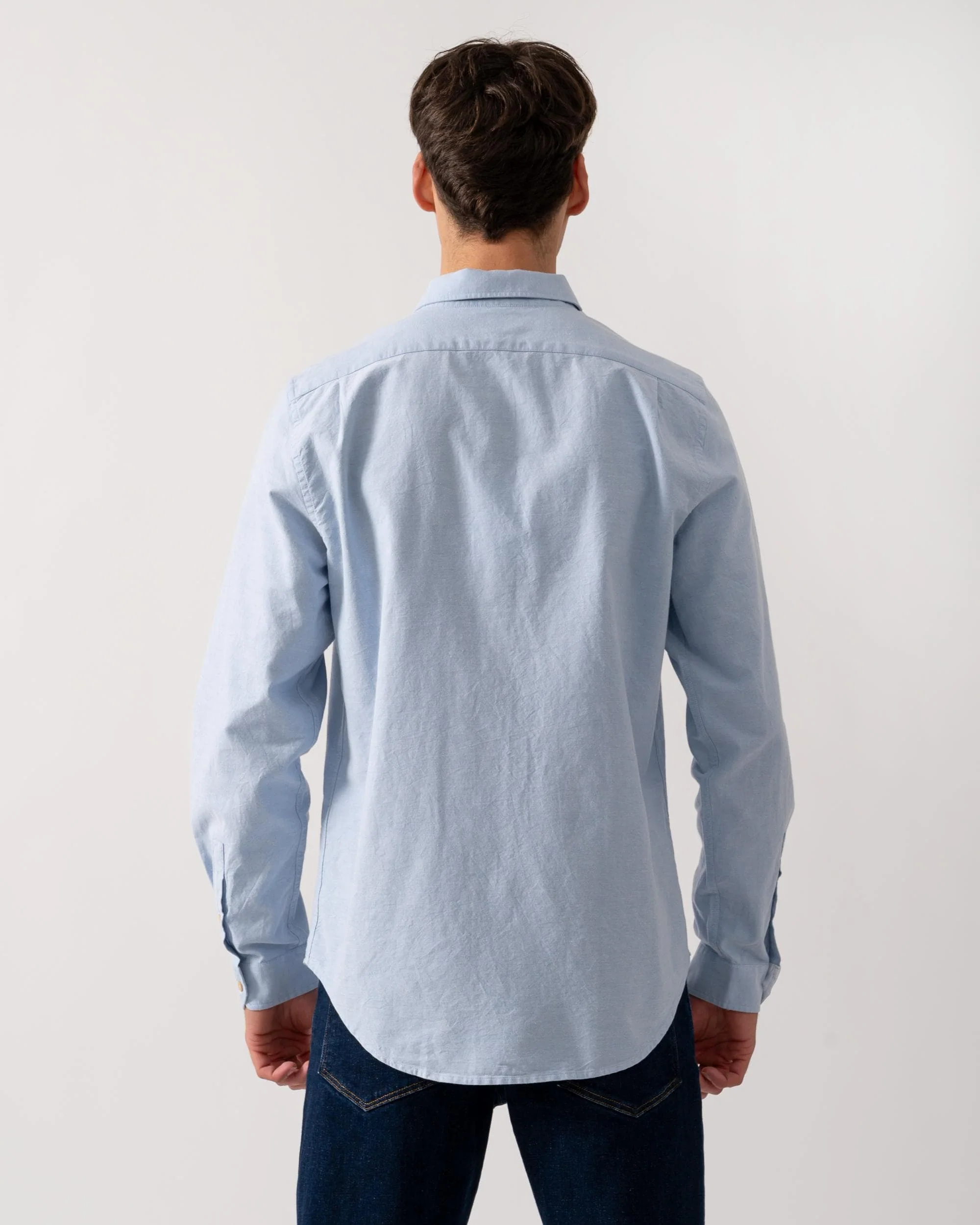 PS Paul Smith Mens Long Sleeve Tailored Fit Shirt with Broad Stripe Zebra - Image 4