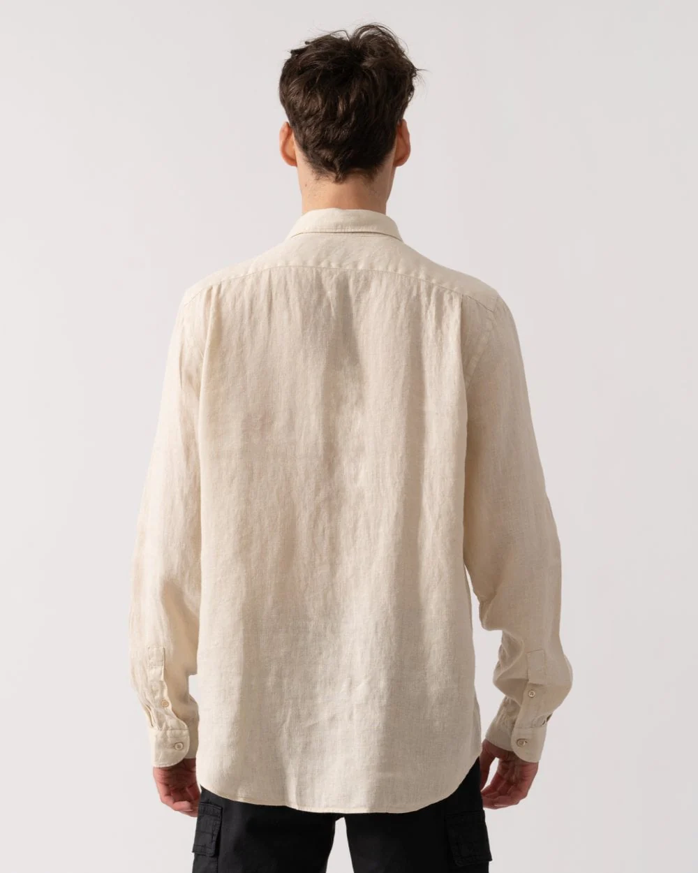 PS Paul Smith Mens Long Sleeve Tailored Fit T-Shirt - 60 Light Beige - Image 4