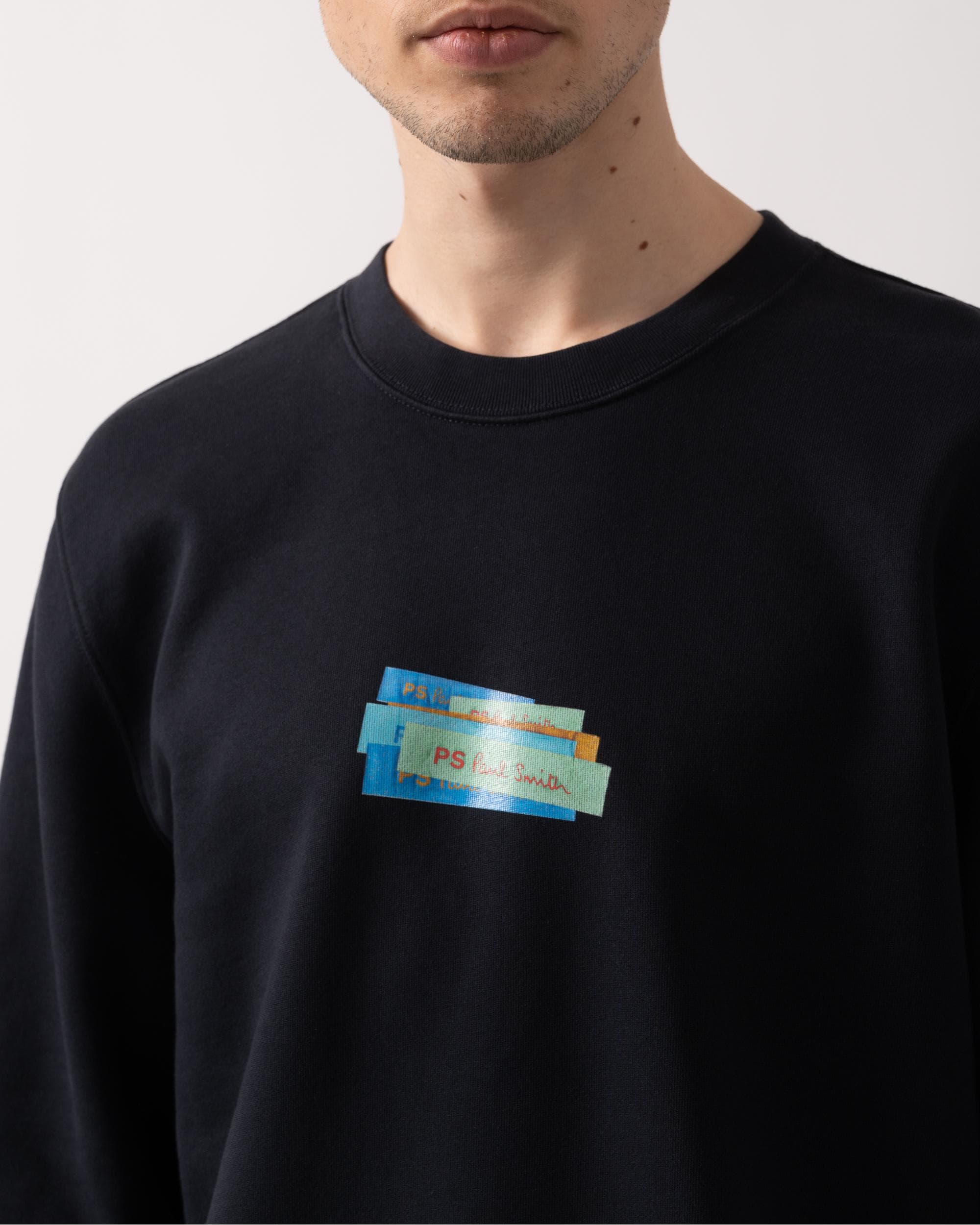 PS Paul Smith Mens PS Logo Sweatshirt - Image 2