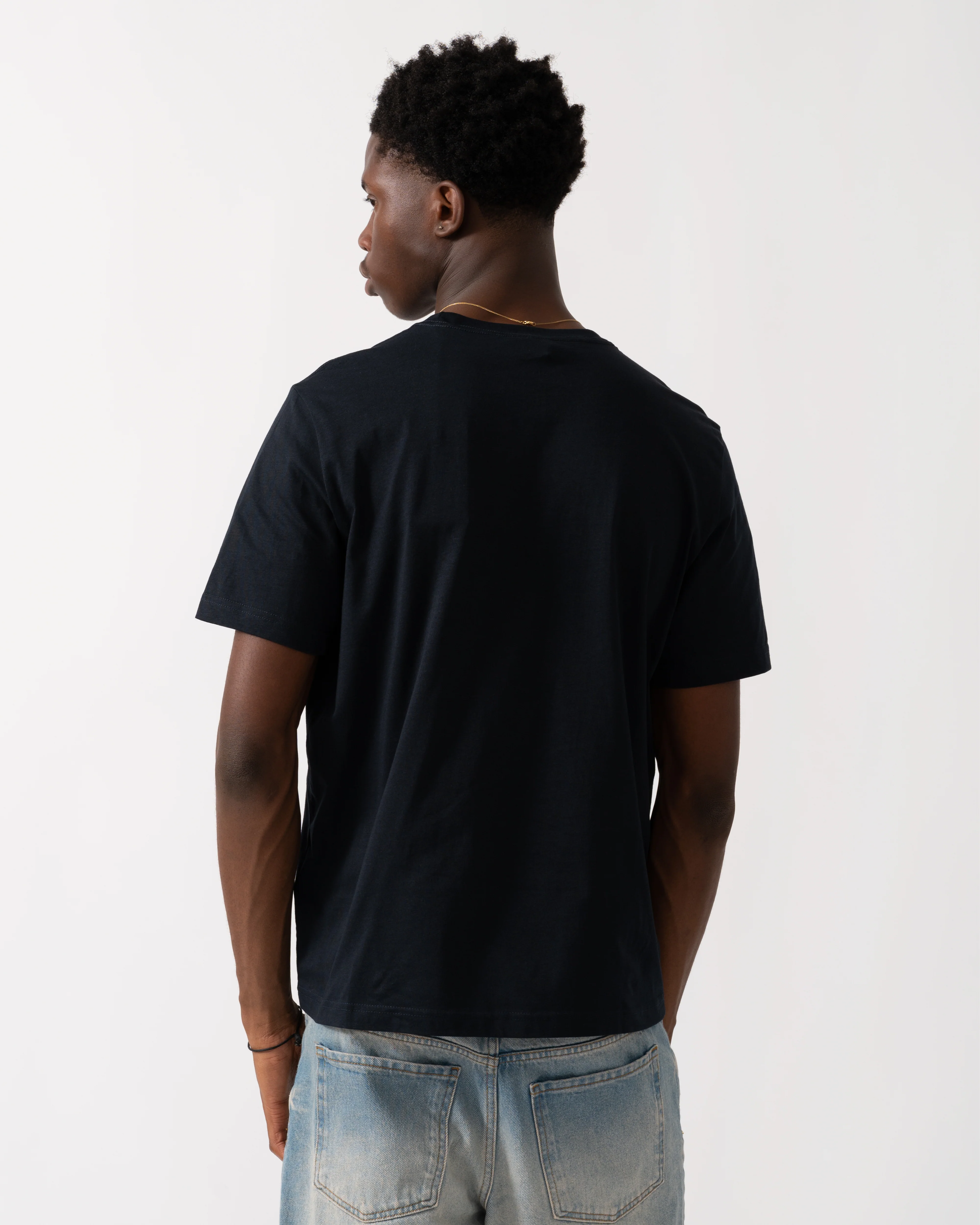 PS Paul Smith Mens Regular Fit Cactus Graphic T-Shirt - 49 Very Dark Navy - Image 4