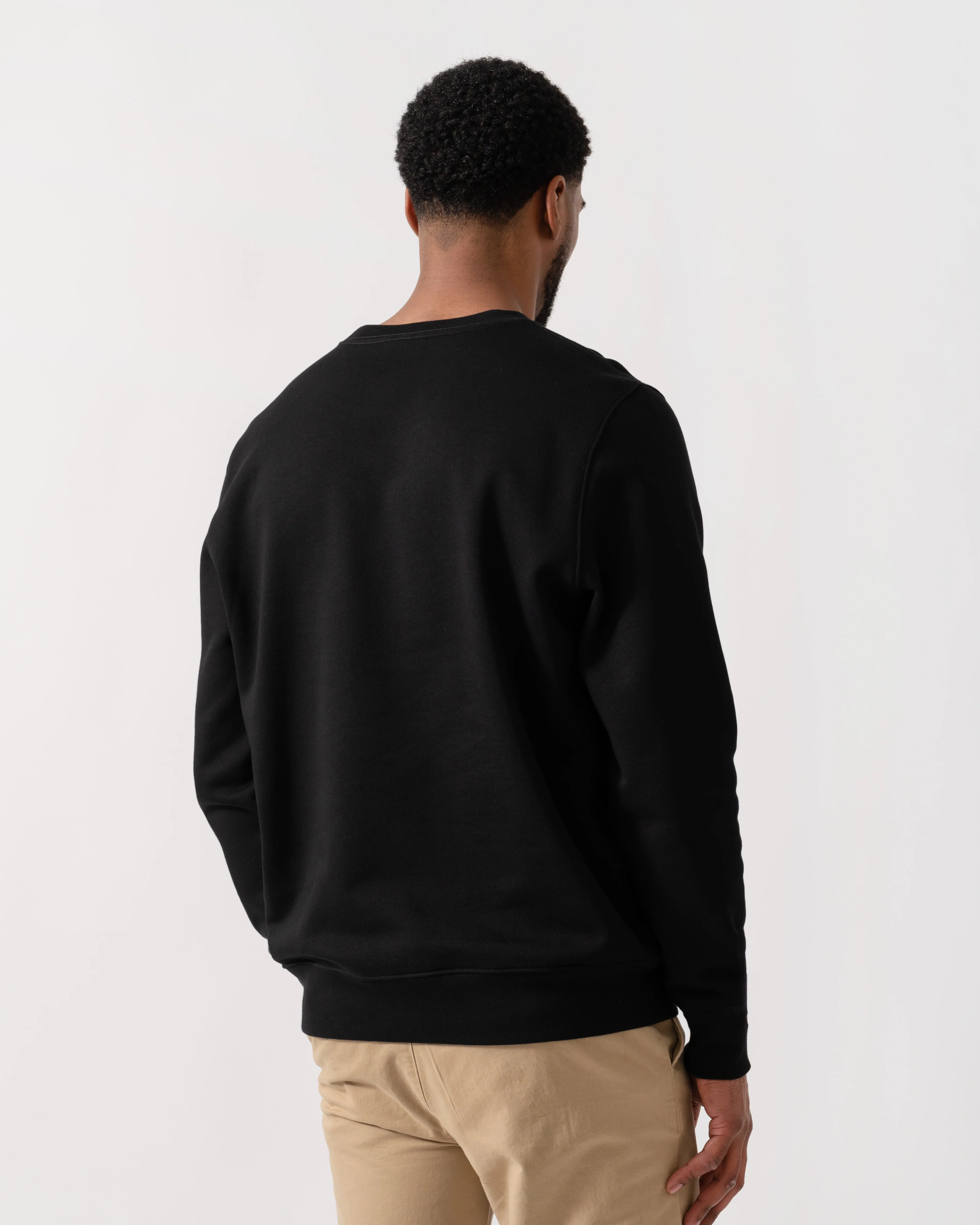 PS Paul Smith Mens Regular Fit Cloud Zebra Sweatshirt - 79 Black - Image 4