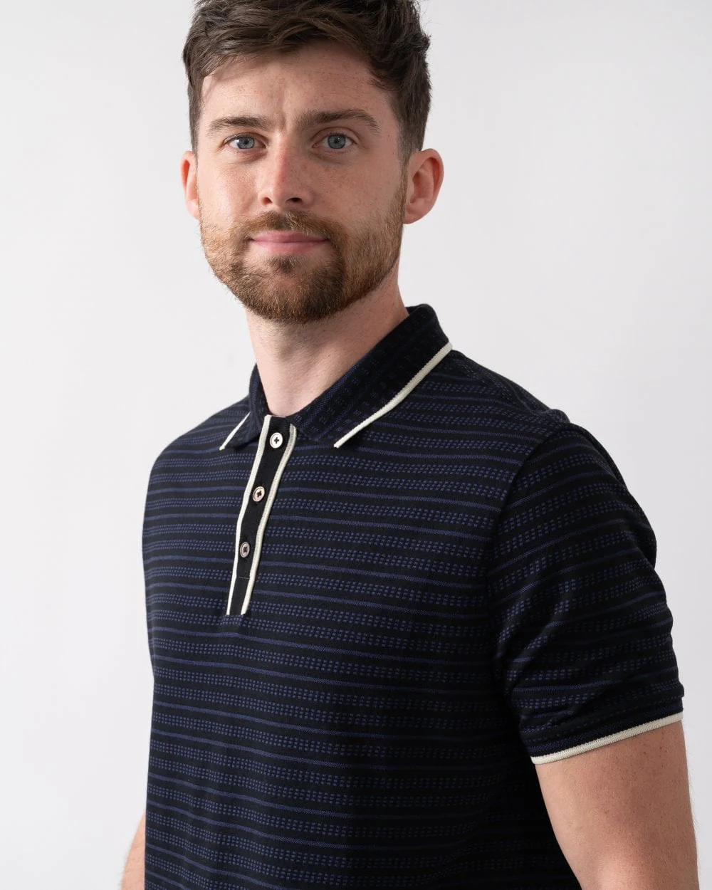 PS Paul Smith Mens Regular Fit Contrast Tipped Polo Shirt - Image 2