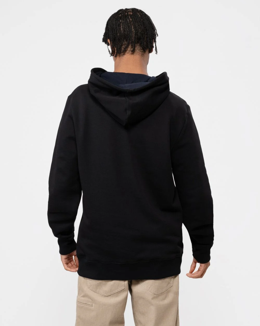 PS Paul Smith Mens Regular Fit Cotton Zebra Logo Hoodie - 79 Black - Image 4