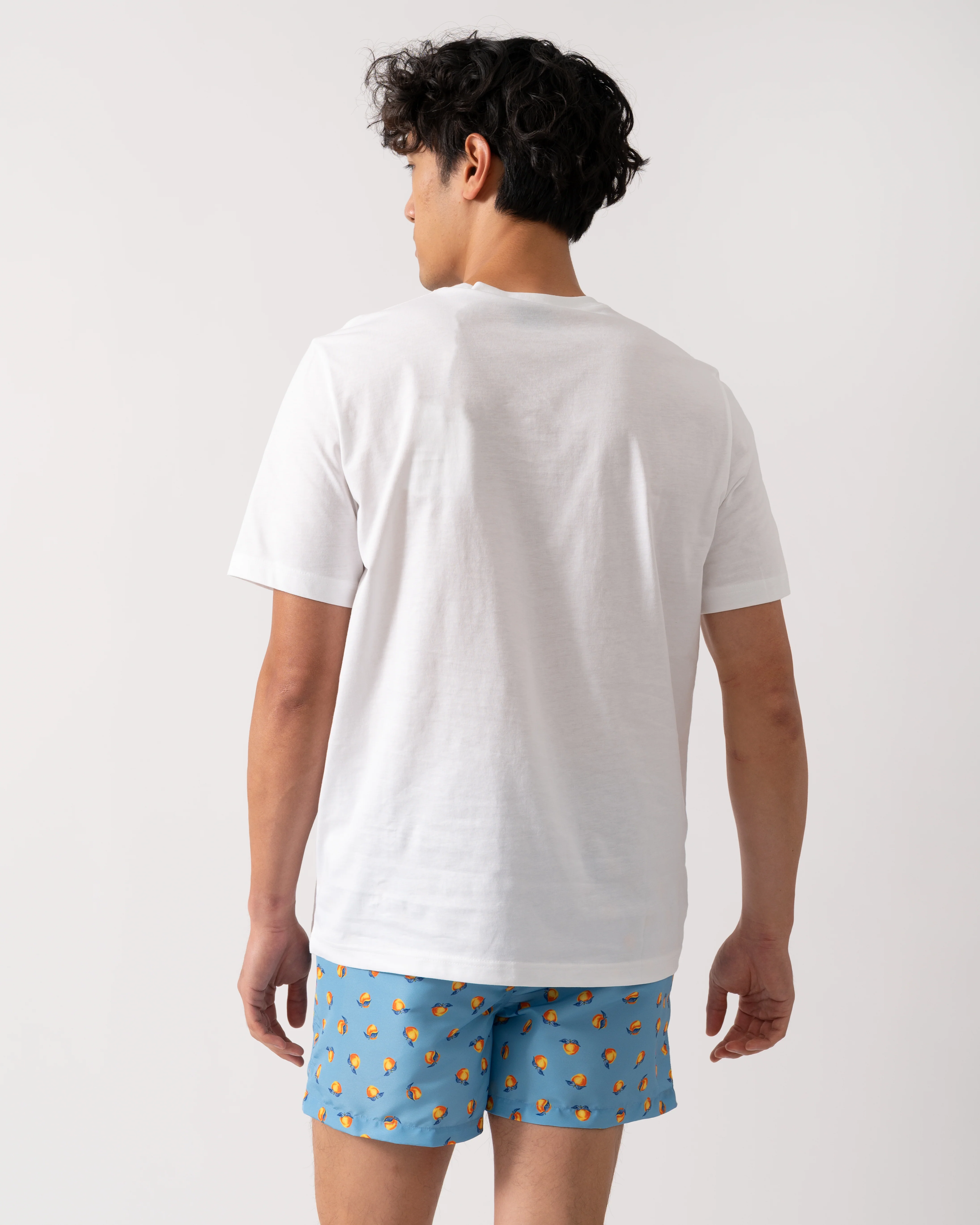 PS Paul Smith Mens Regular Fit Edelweiss Flower T-Shirt - 01 White - Image 4