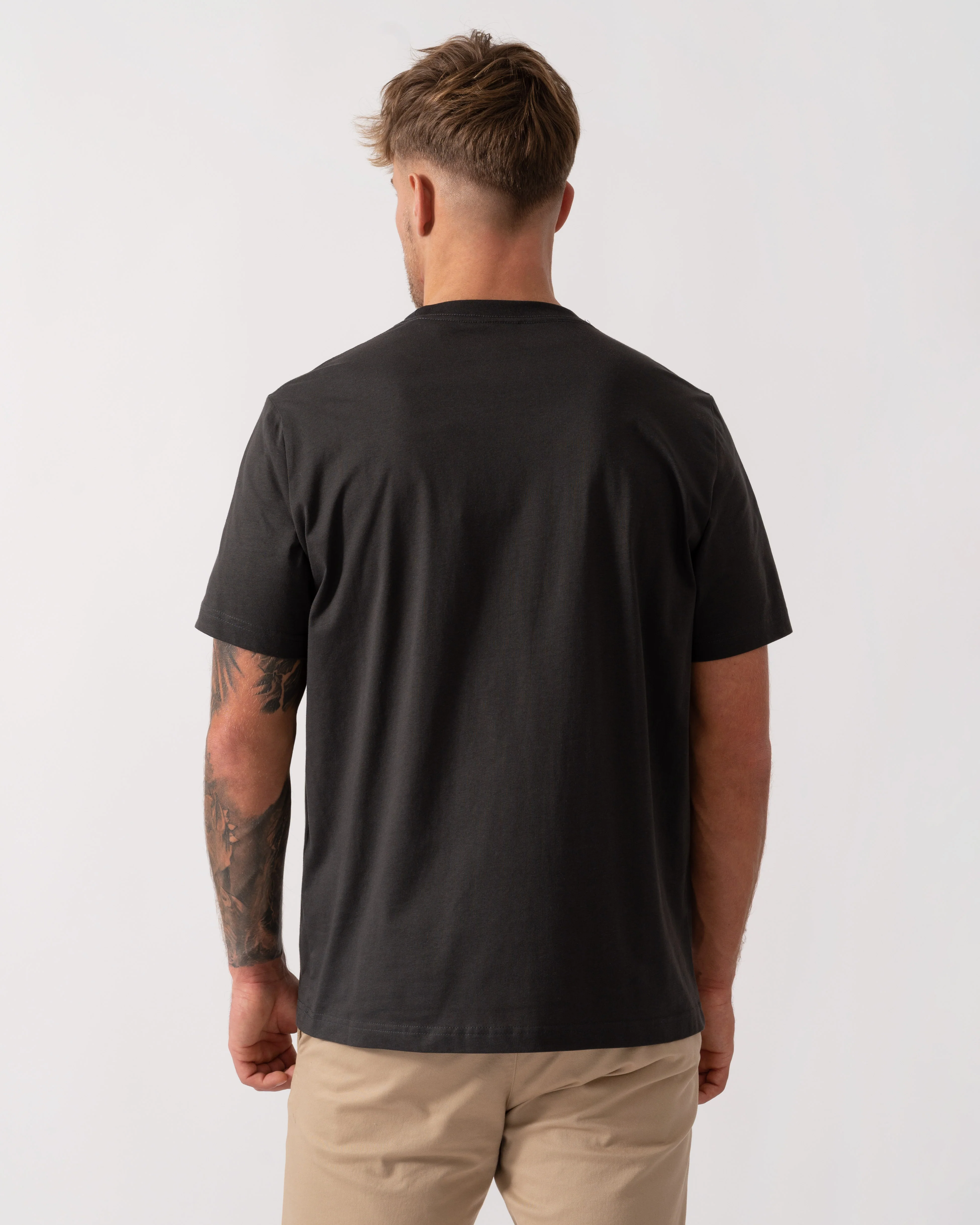 PS Paul Smith Mens Regular Fit Fabric Skull T-Shirt - 76 Grey - Image 4