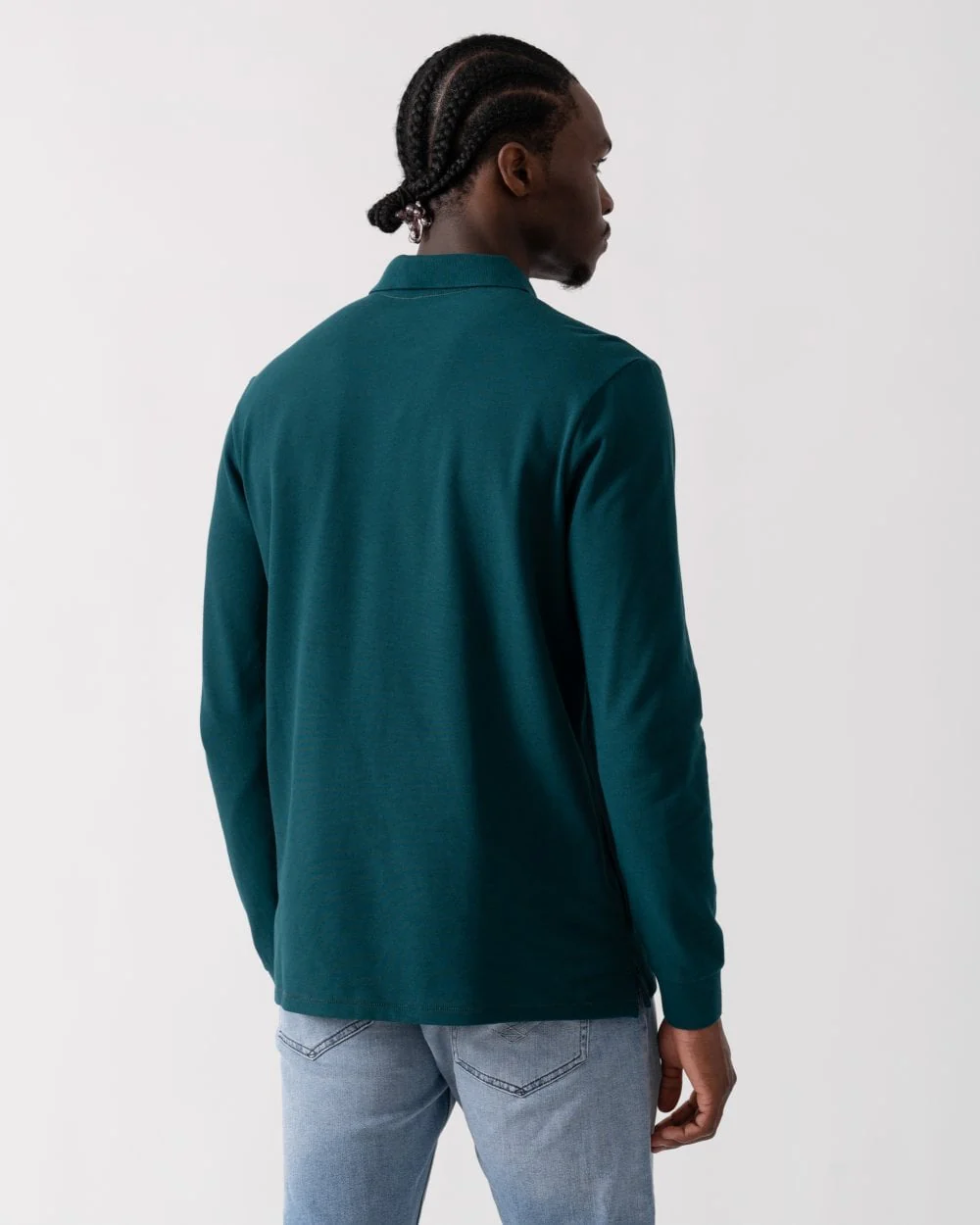 PS Paul Smith Mens Regular Fit Long Sleeve Polo Shirt with Zebra Logo - Image 4