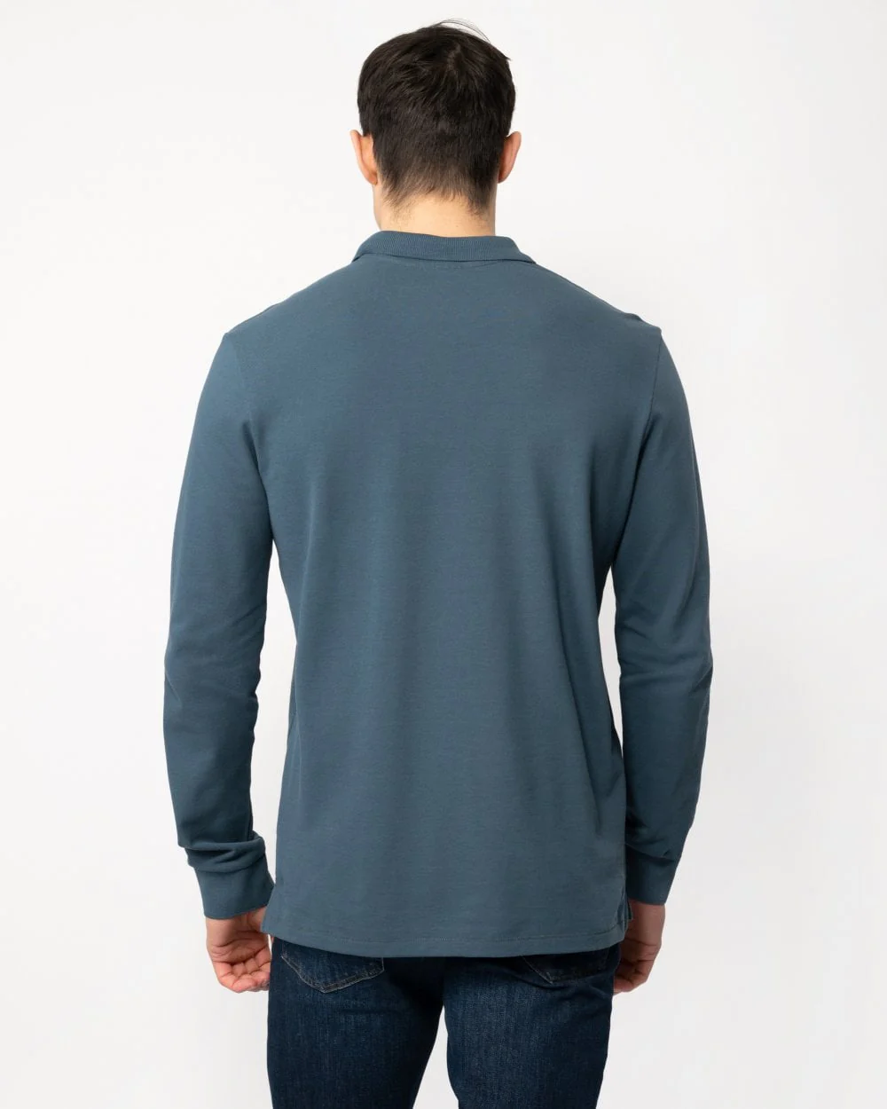 PS Paul Smith Mens Regular Fit Long Sleeve Zebra Polo - Image 4