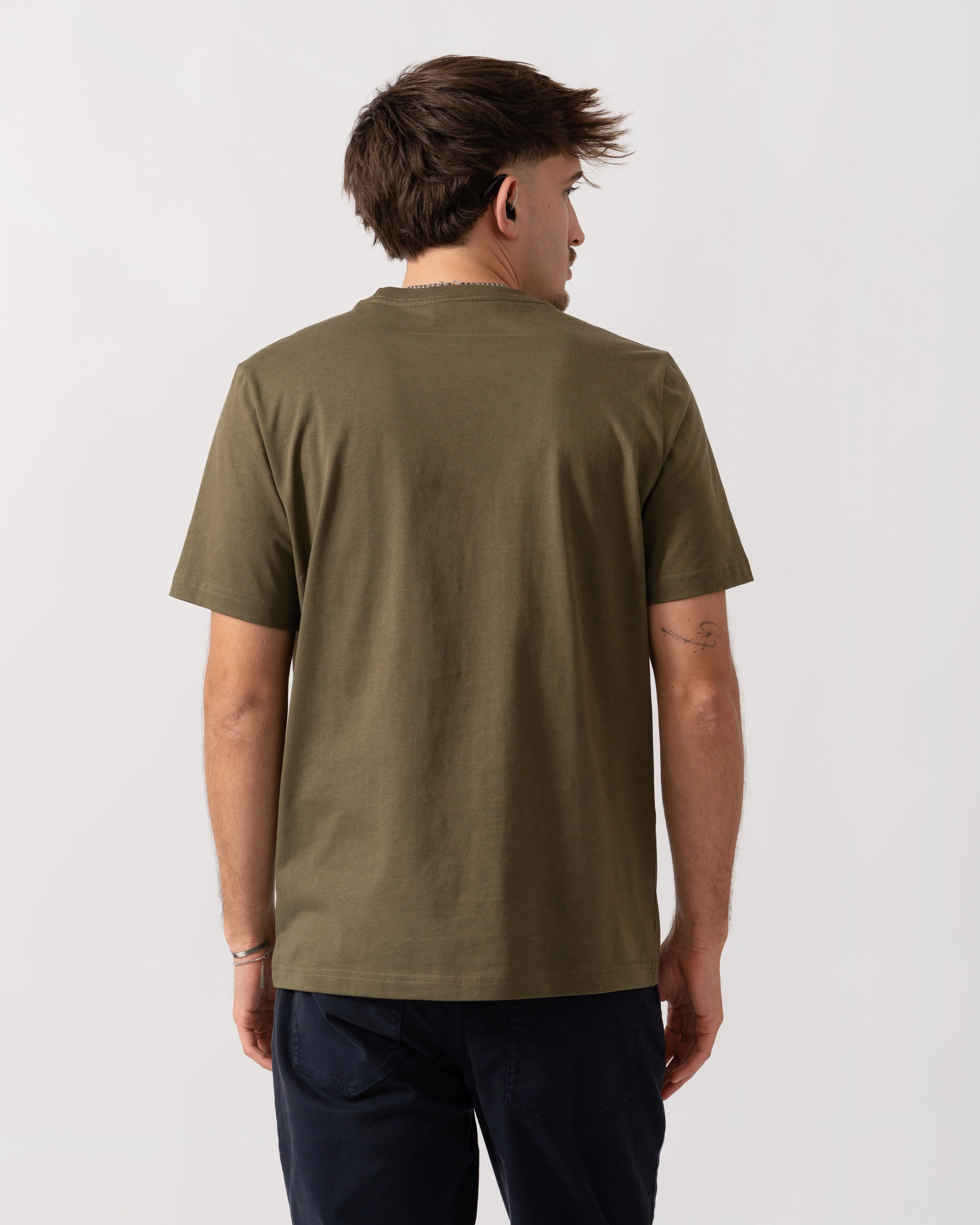 PS Paul Smith Mens Matchboxes Graphic T-Shirt - 36F Green - Image 4
