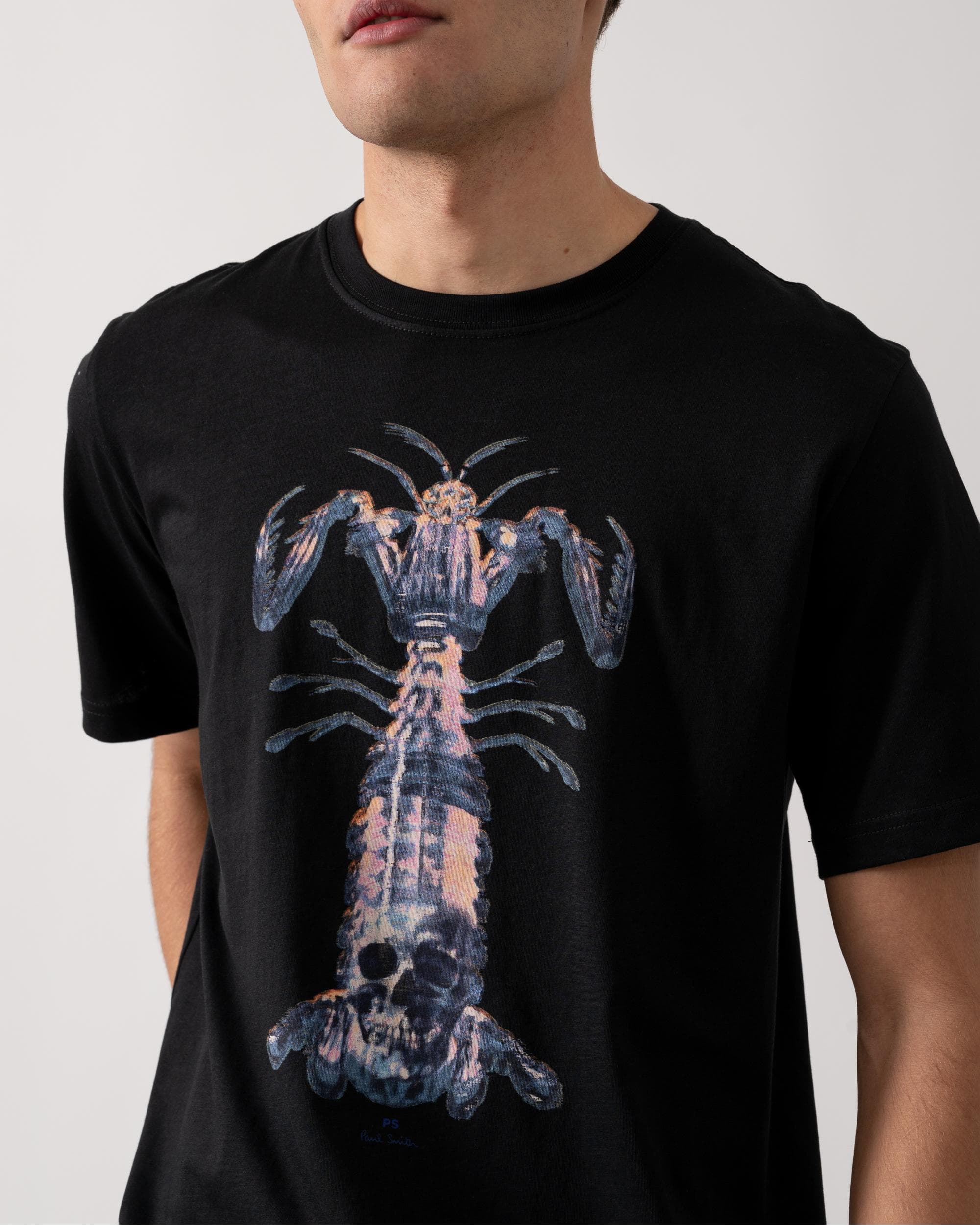 PS Paul Smith Mens Regular Fit Praying Mantis T-Shirt - Image 2