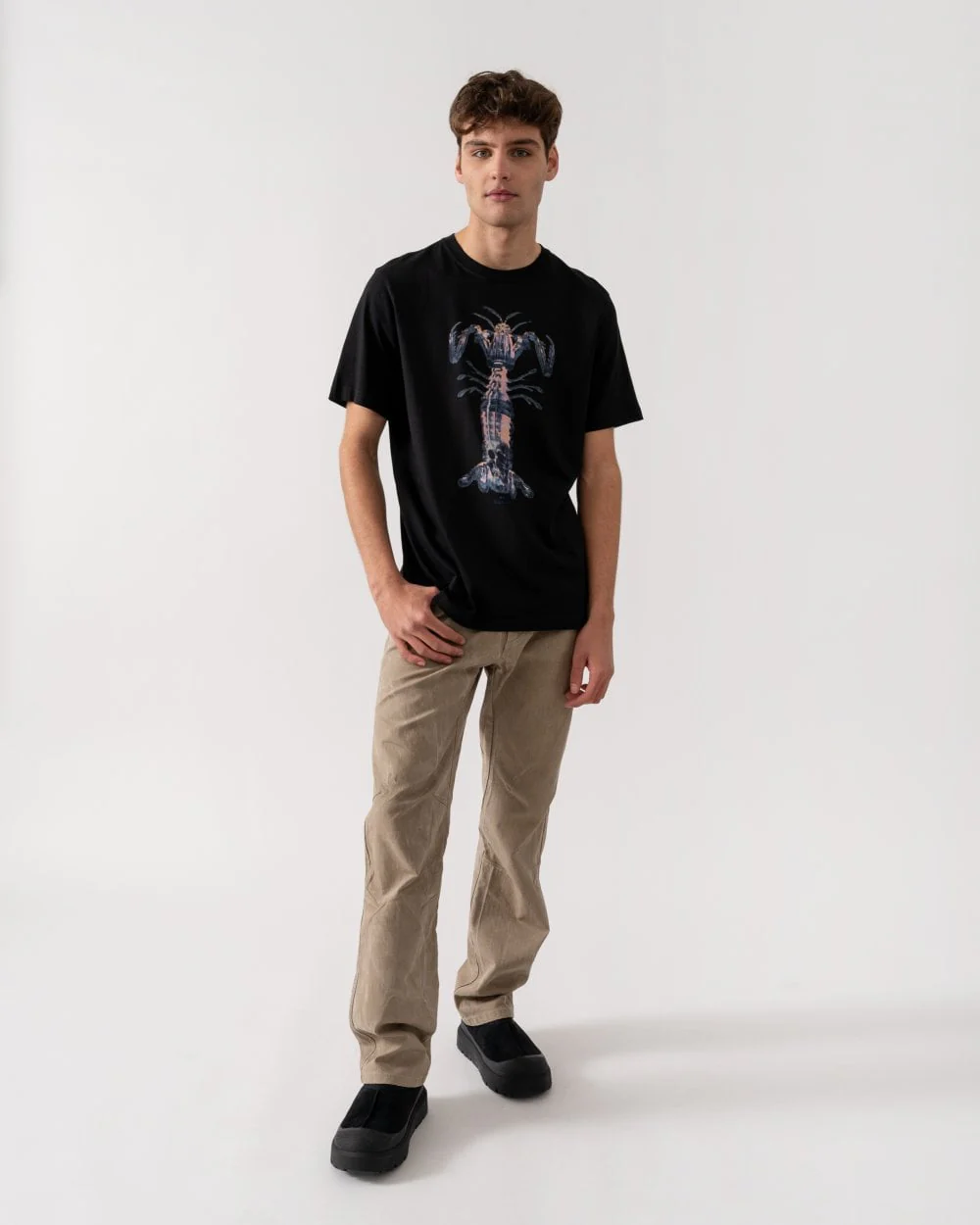 PS Paul Smith Mens Regular Fit Praying Mantis T-Shirt - Image 3