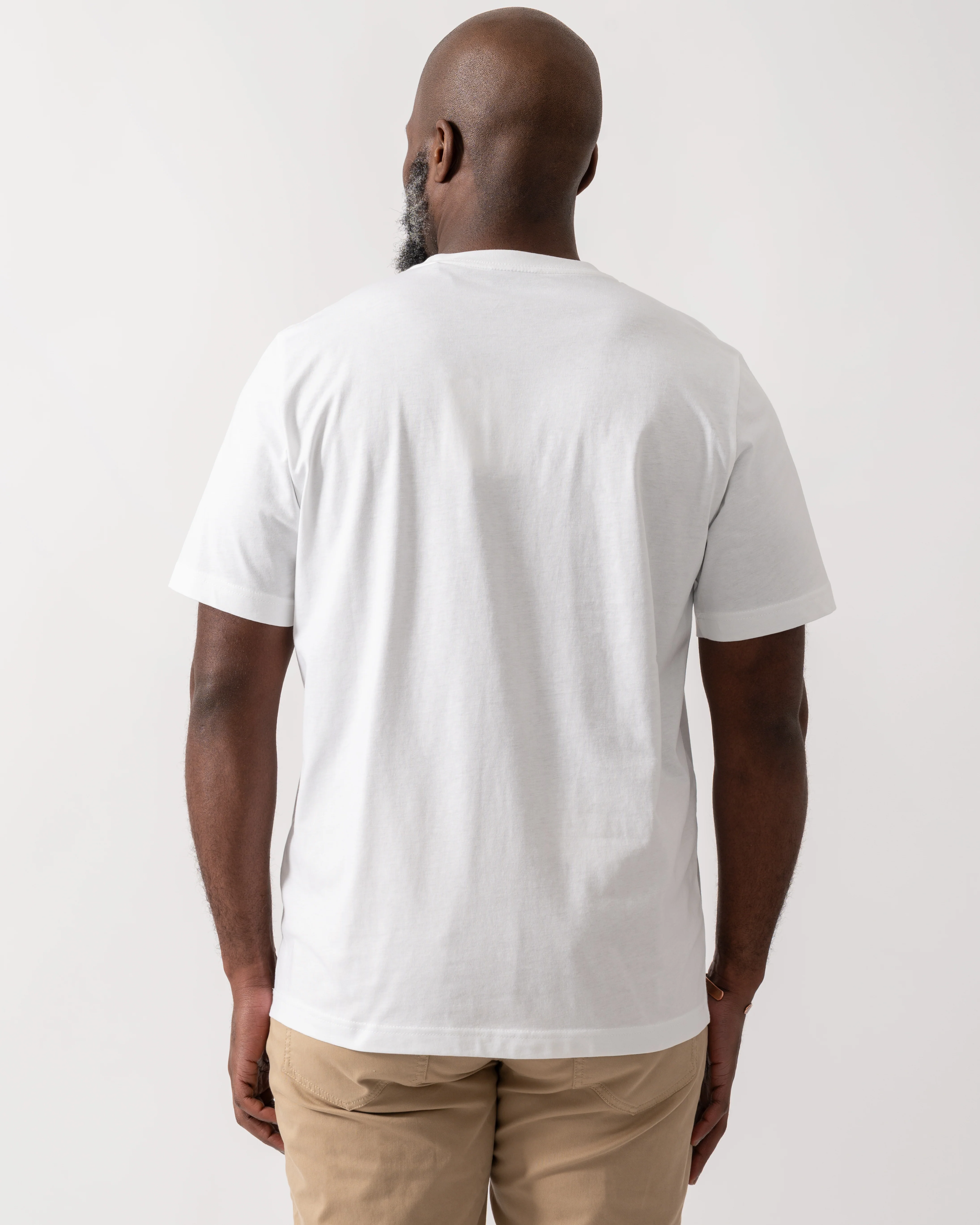 PS Paul Smith Mens Regular Fit PS Chain T-Shirt - 01 White - Image 4
