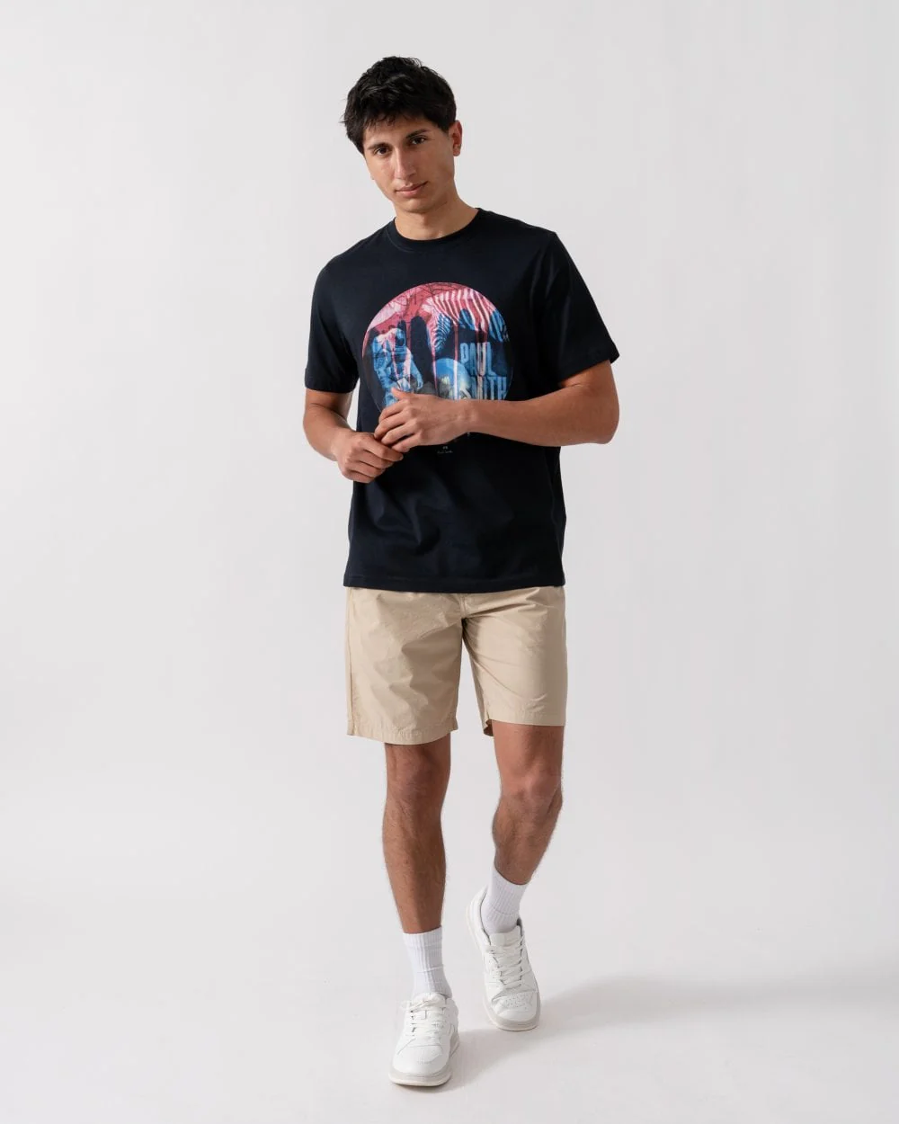PS Paul Smith Mens Regular Fit Short Sleeve Astronaut T-Shirt - Image 3