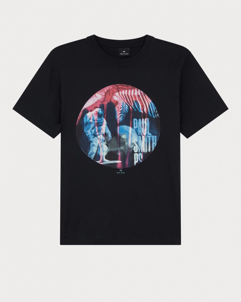 PS Paul Smith Mens Regular Fit Short Sleeve Astronaut T-Shirt - Image 5