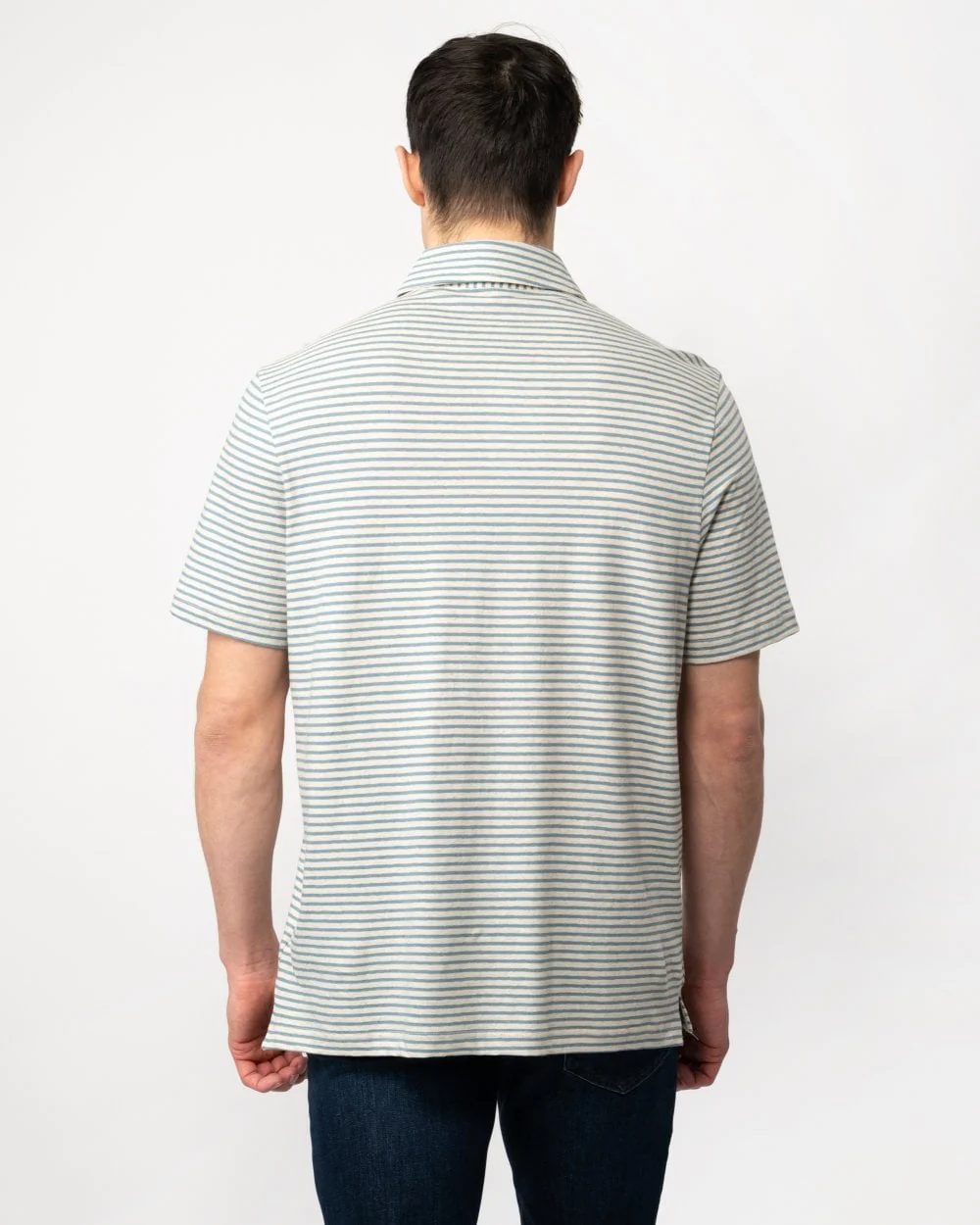 PS Paul Smith Mens Regular Fit Short Sleeve Broad Zebra Polo Shirt - Image 4