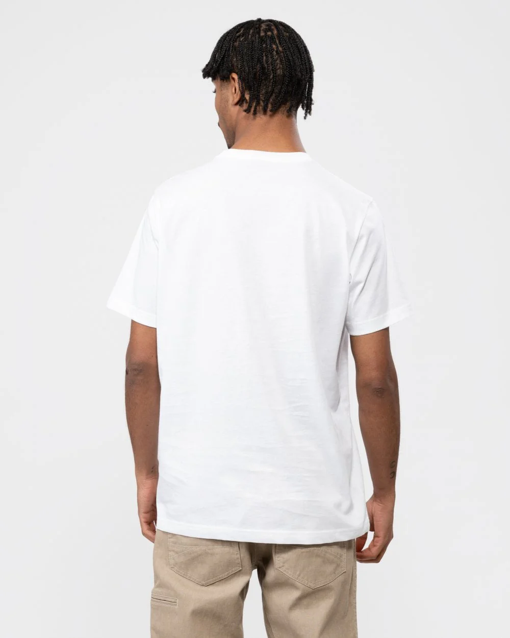 PS Paul Smith Mens Regular Fit Short Sleeve Zebra Logo T-Shirt - 01 White - Image 4