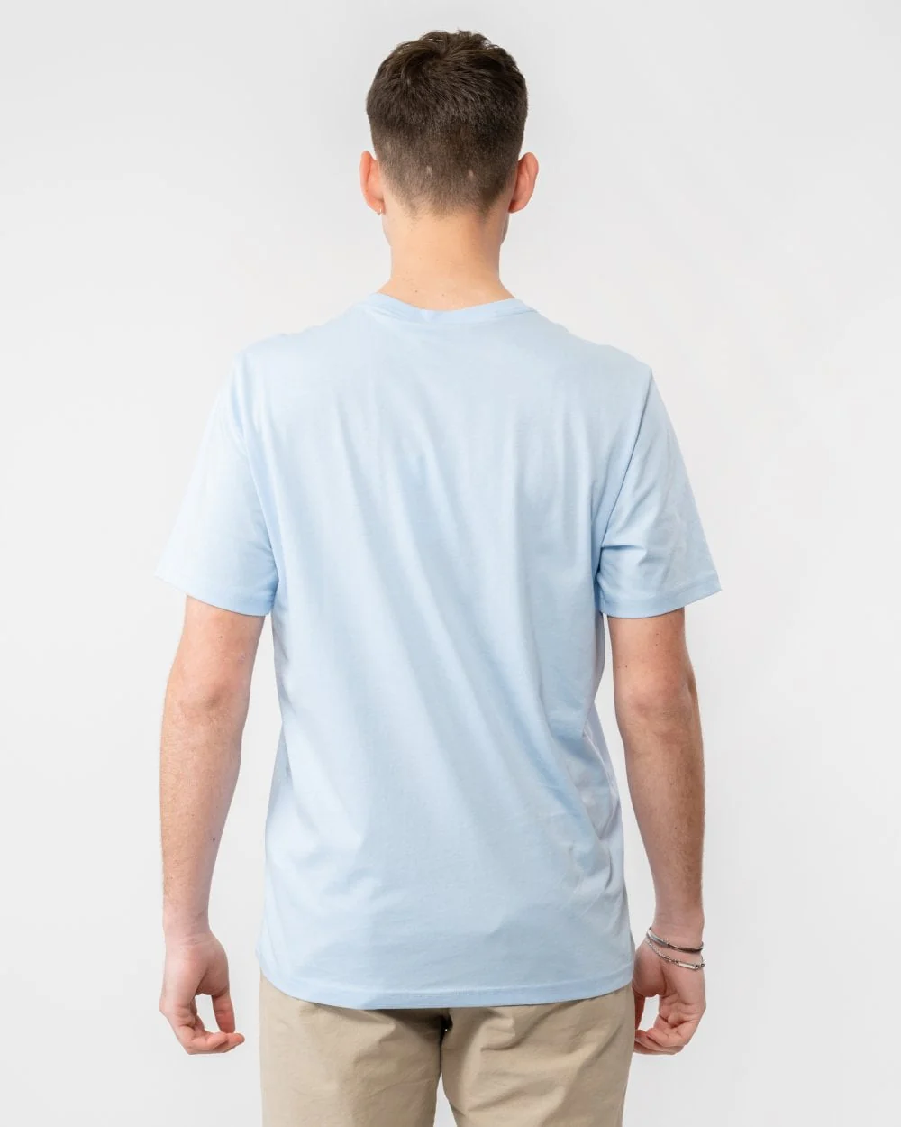 PS Paul Smith Mens Regular Fit Short Sleeve Zebra Logo T-Shirt - 41E Blue - Image 4