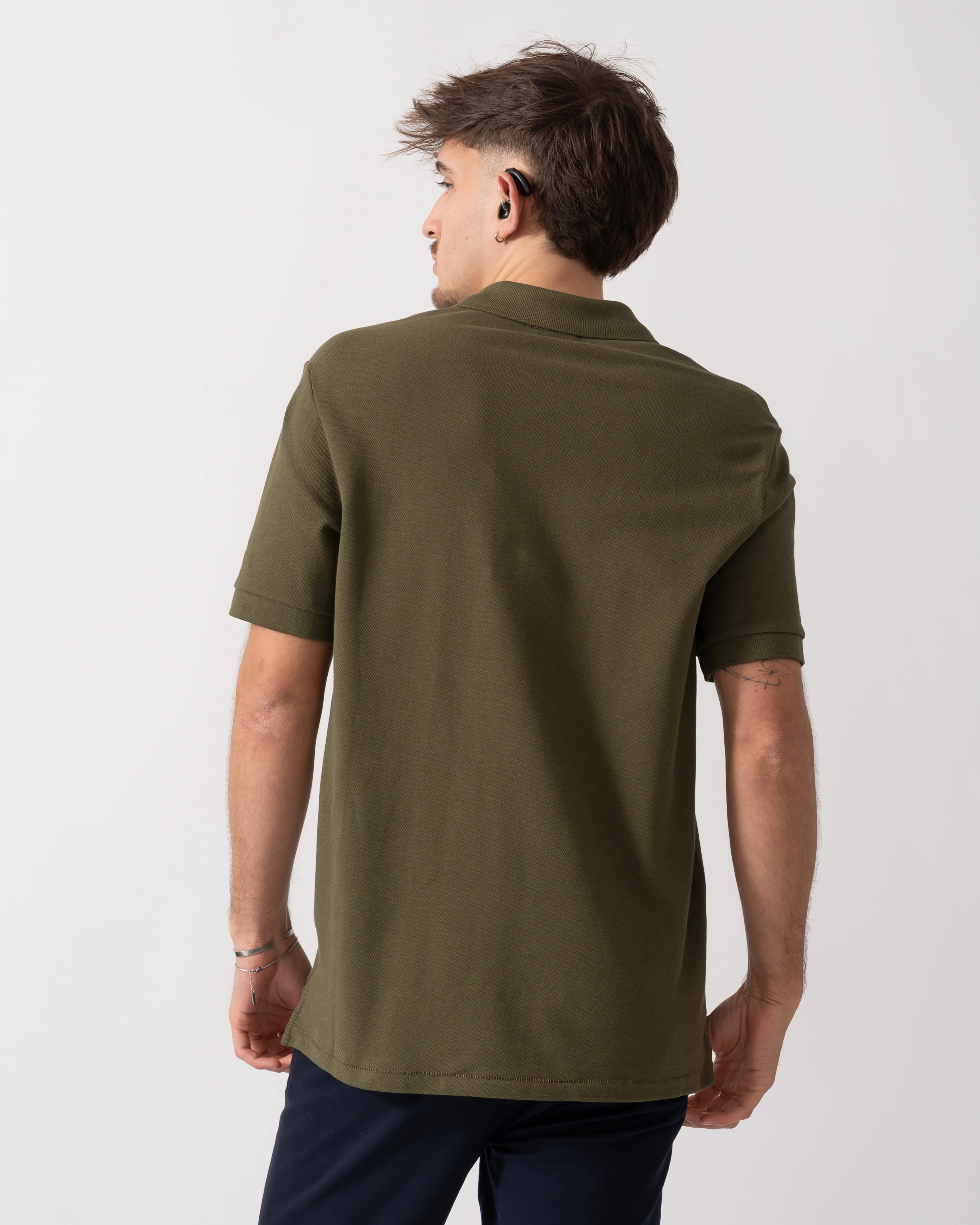 PS Paul Smith Mens Regular Fit Short Sleeve Zebra Polo Shirt - 36F Green - Image 4