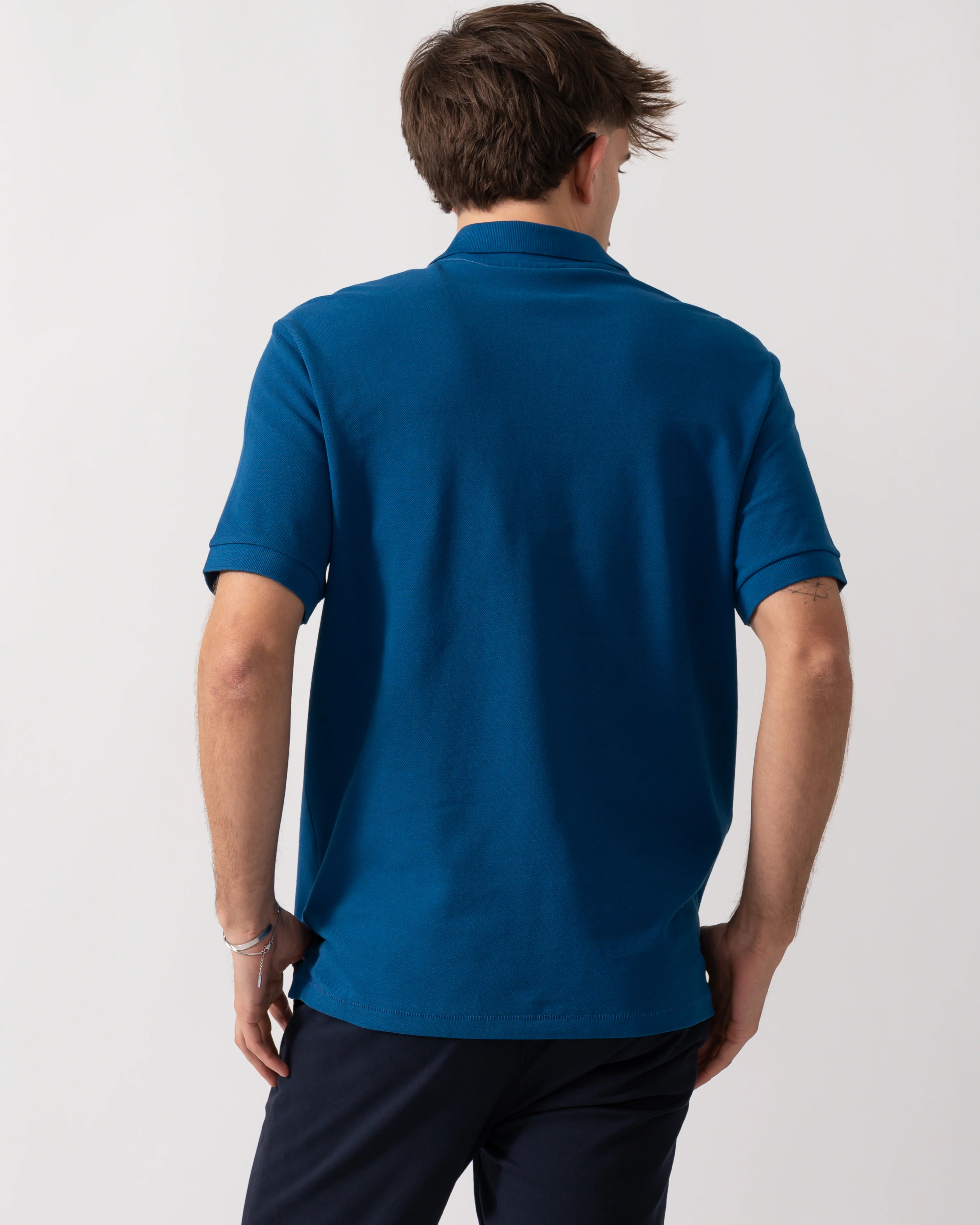PS Paul Smith Mens Regular Fit Short Sleeve Zebra Polo Shirt - 45E Blue - Image 4