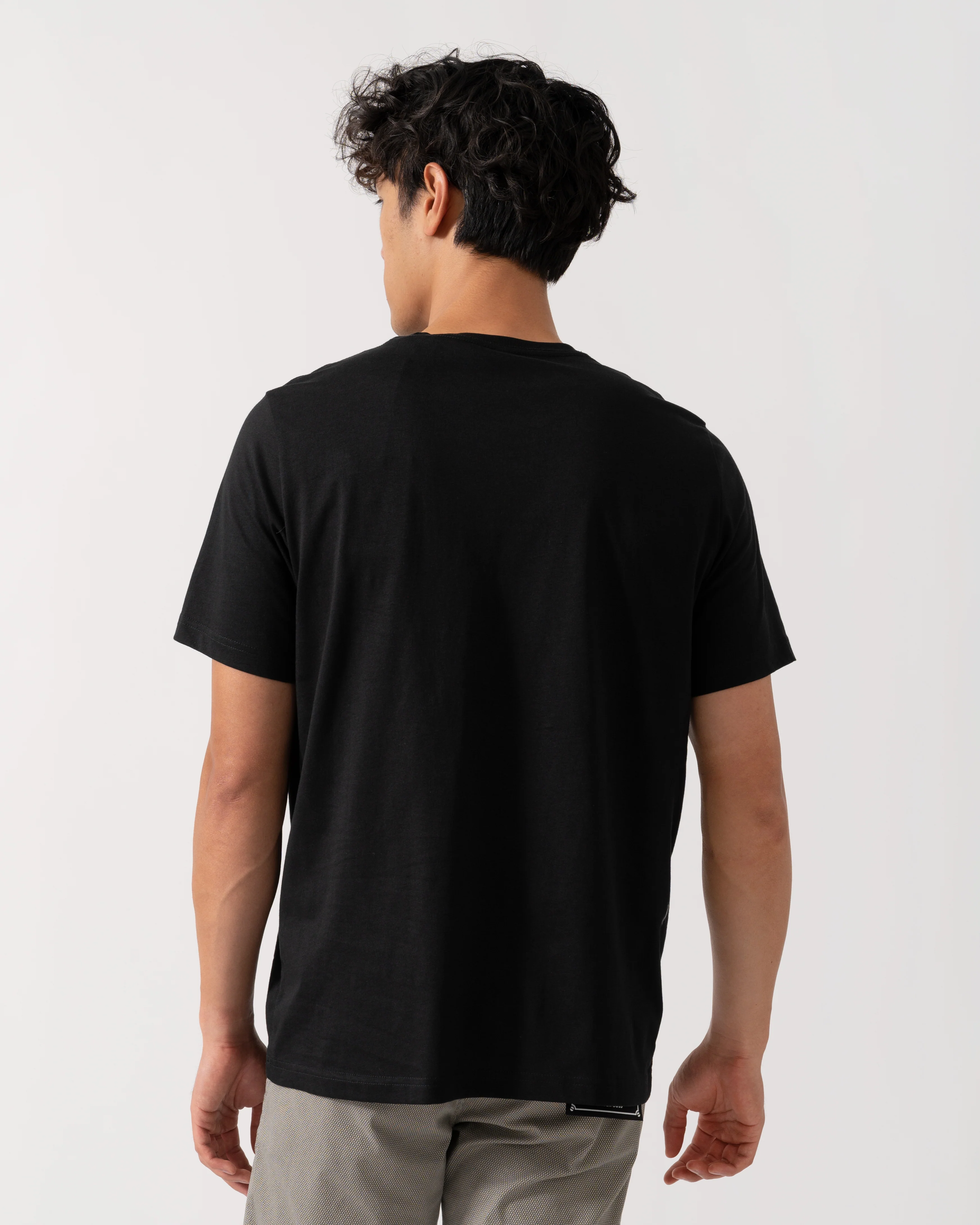 PS Paul Smith Mens Regular Fit Simple Zebra T-Shirt - 79 Black - Image 4
