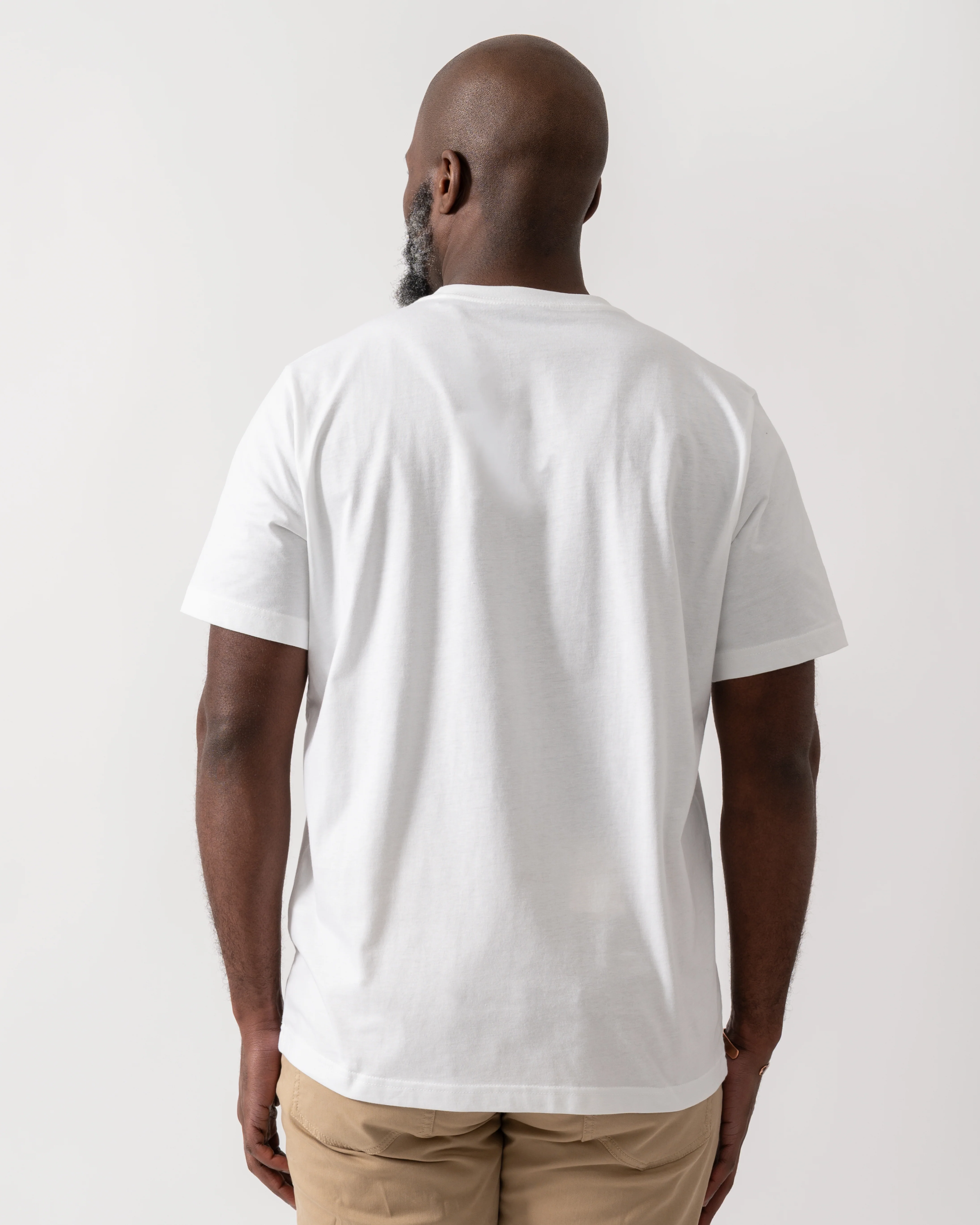 PS Paul Smith Mens Ticket Stub T-Shirt - 01 White - Image 4
