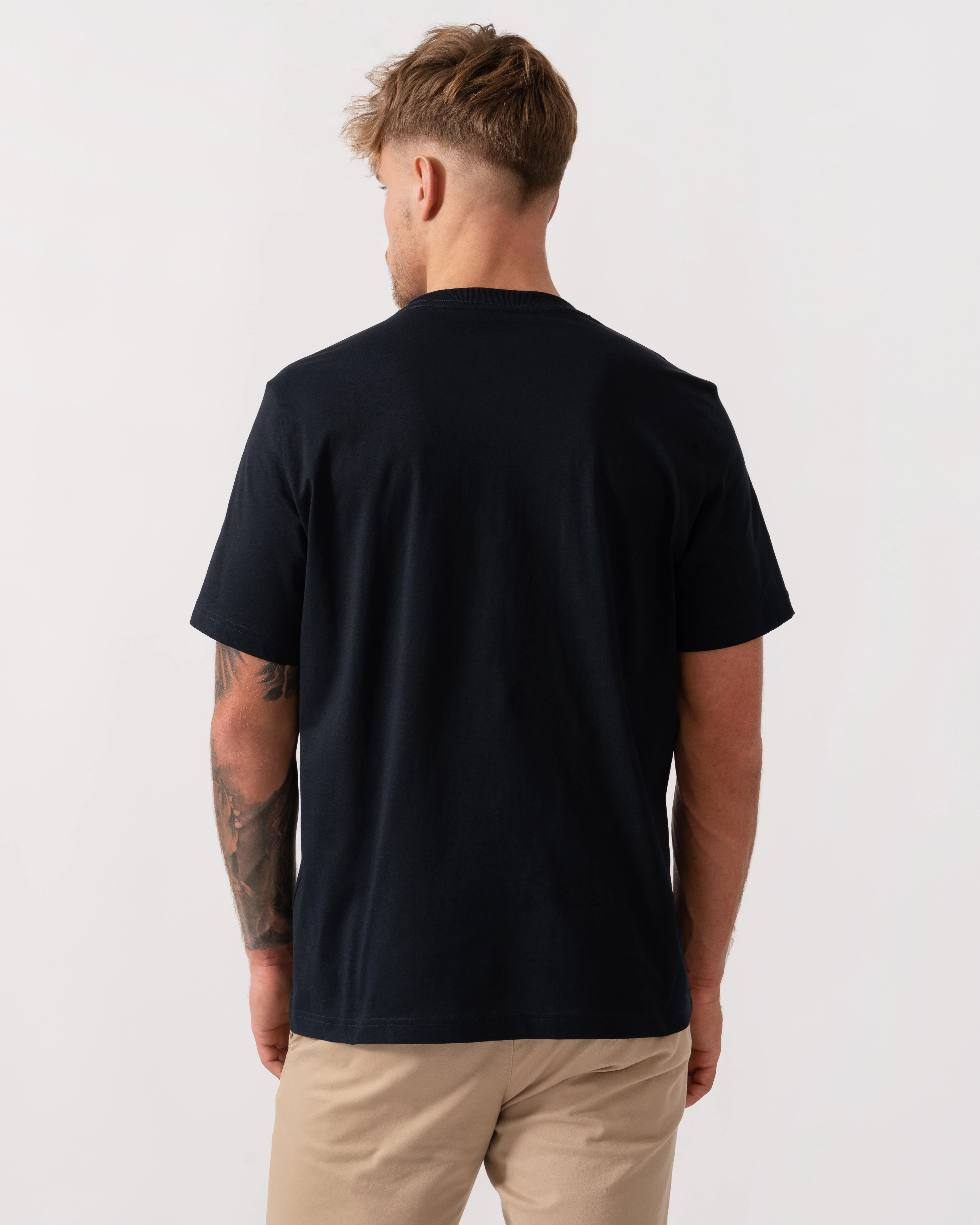 PS Paul Smith Mens Ticket Stub T-Shirt - 49 Blue - Image 4