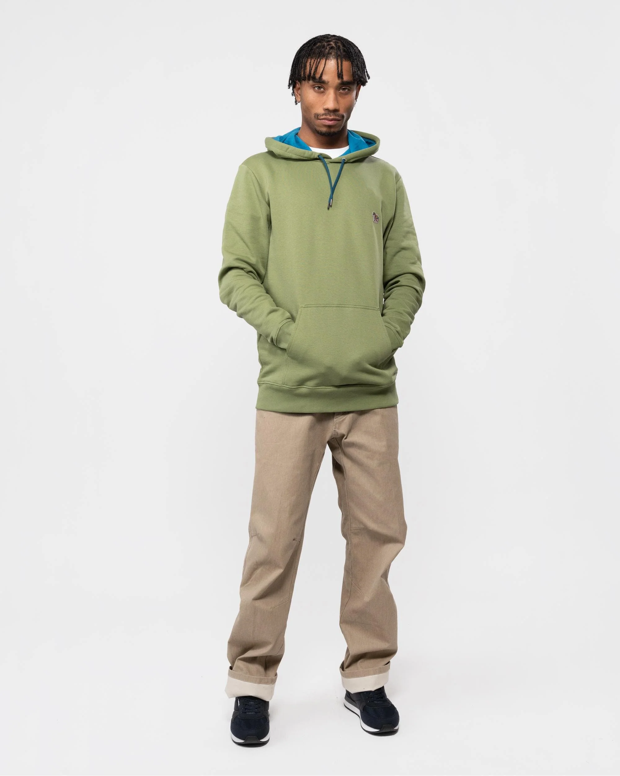 PS Paul Smith Mens Regular Fit Zebra Hoodie M2R-284SZ-M21116 - Image 3