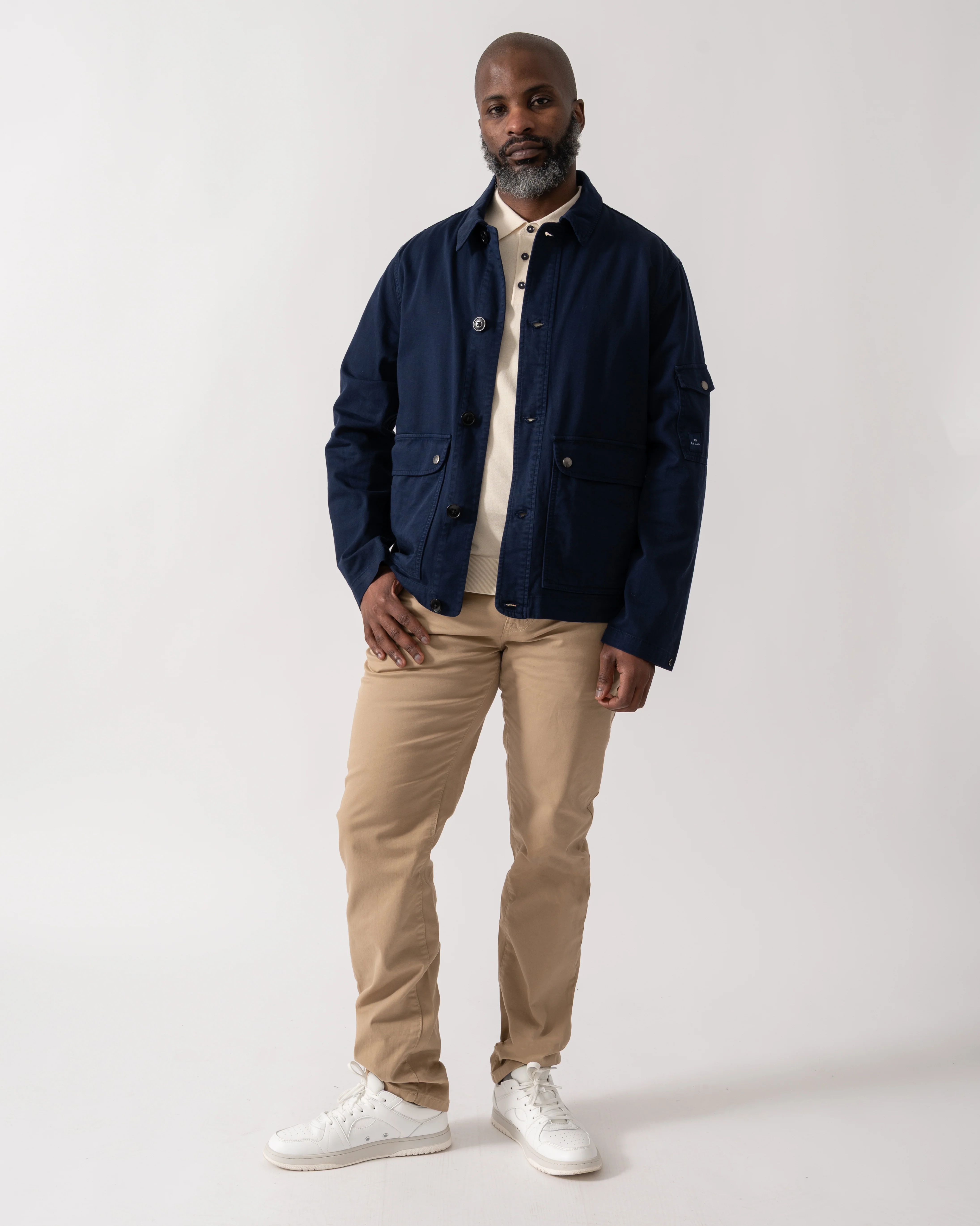 PS Paul Smith Mens Shirt Jacket - 49 Blue - Image 2