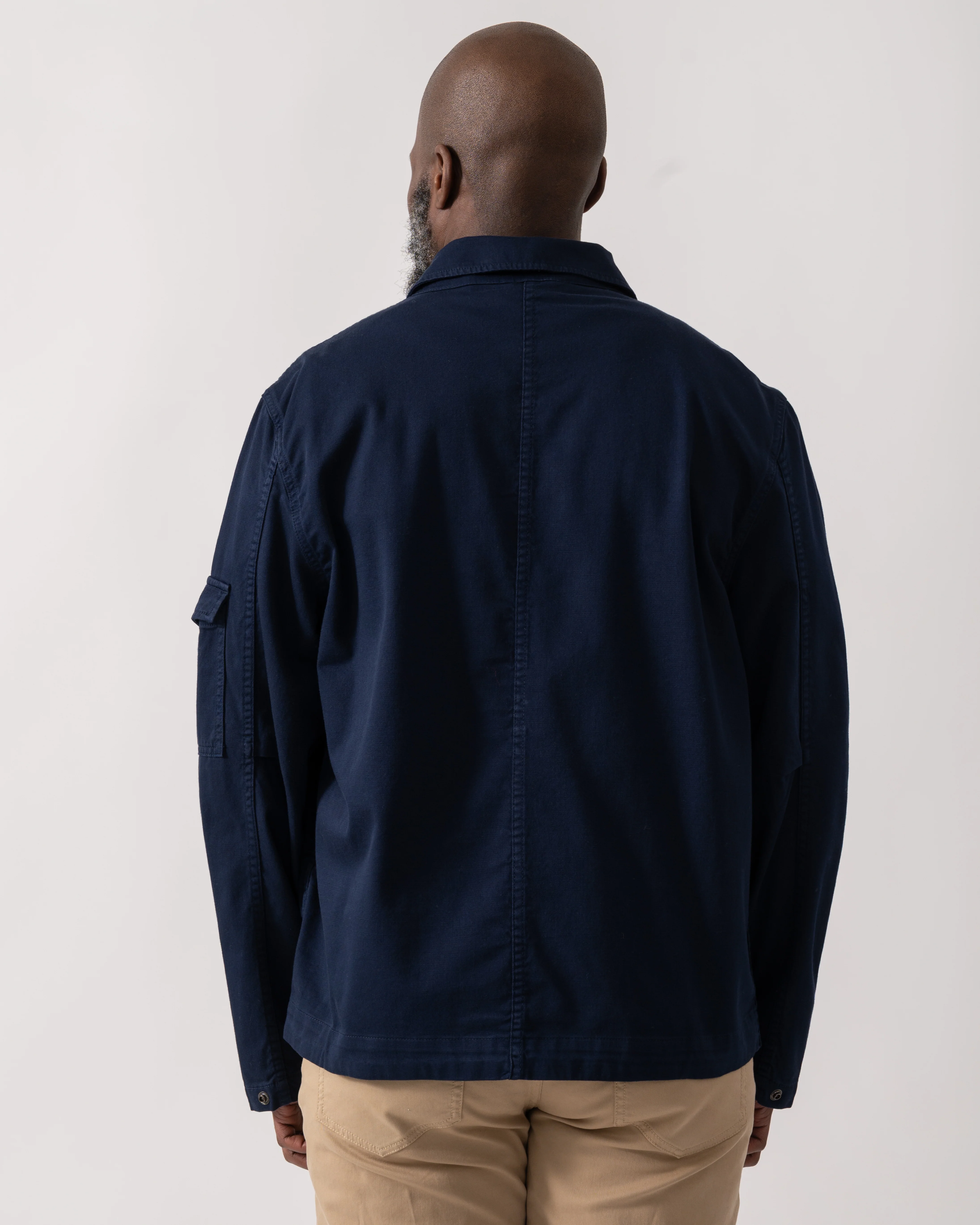 PS Paul Smith Mens Shirt Jacket - 49 Blue - Image 4