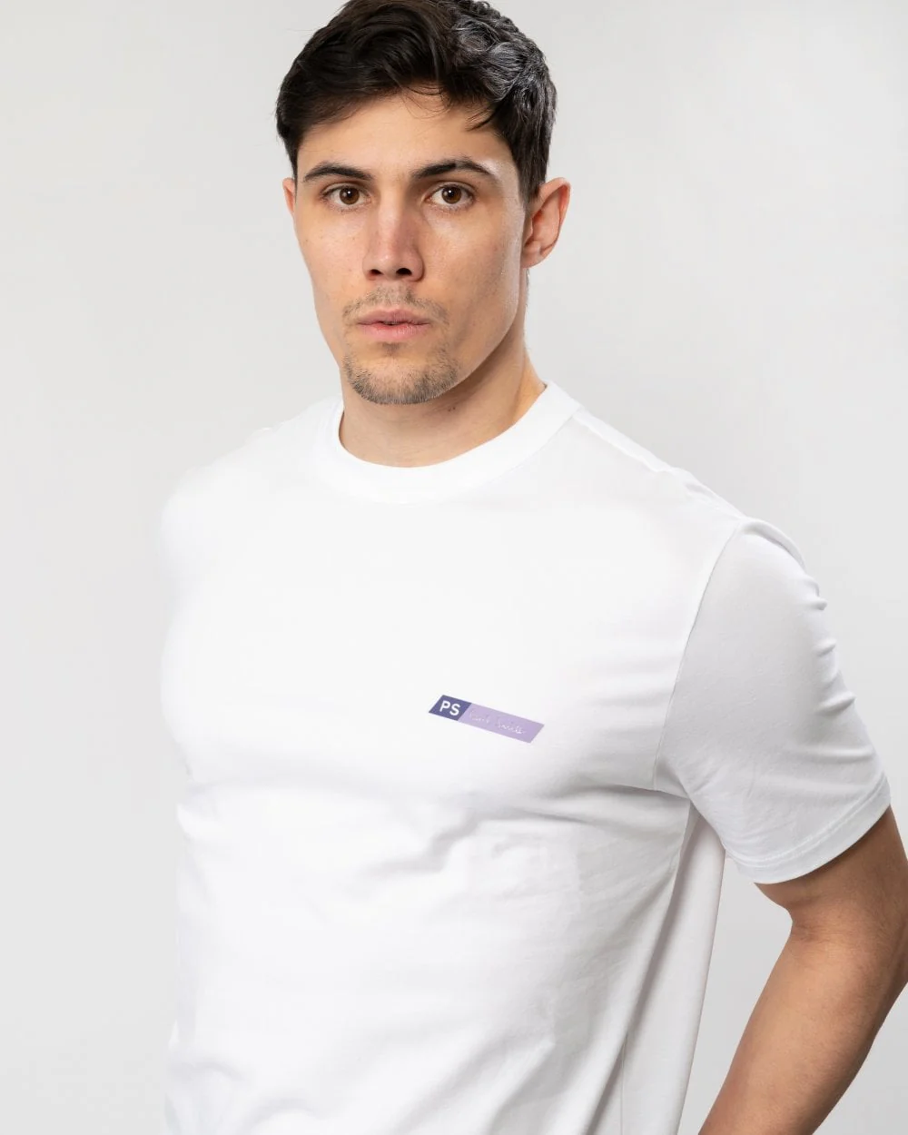 PS Paul Smith Mens Short Sleeve Ps Tilt T-Shirt - Image 2