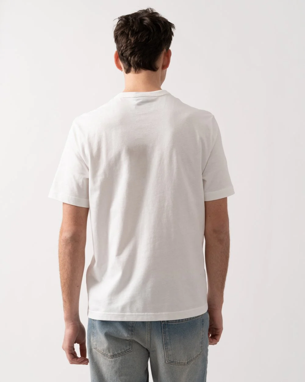 PS Paul Smith Mens Short Sleeve Skull T-Shirt - 02 Off White - Image 4