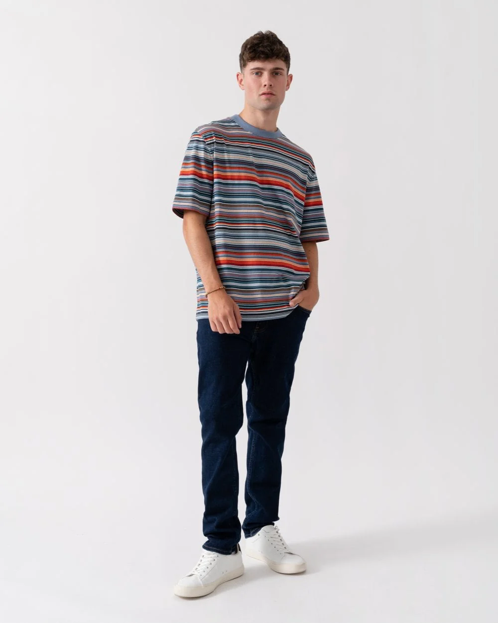 PS Paul Smith Mens Short Sleeve Stripe T-shirt - Image 3