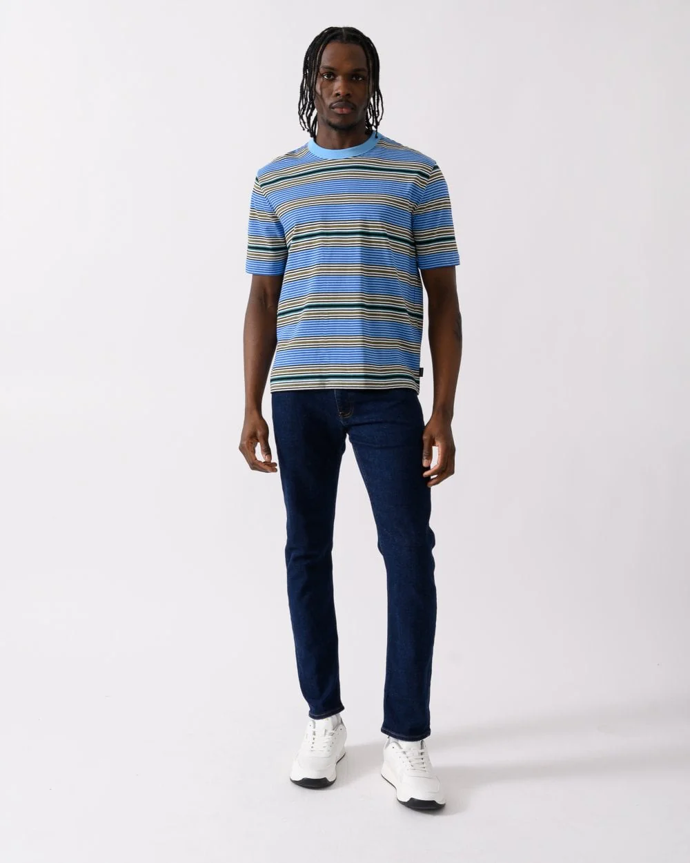 PS Paul Smith Mens Short Sleeve Striped T-Shirt - Image 3
